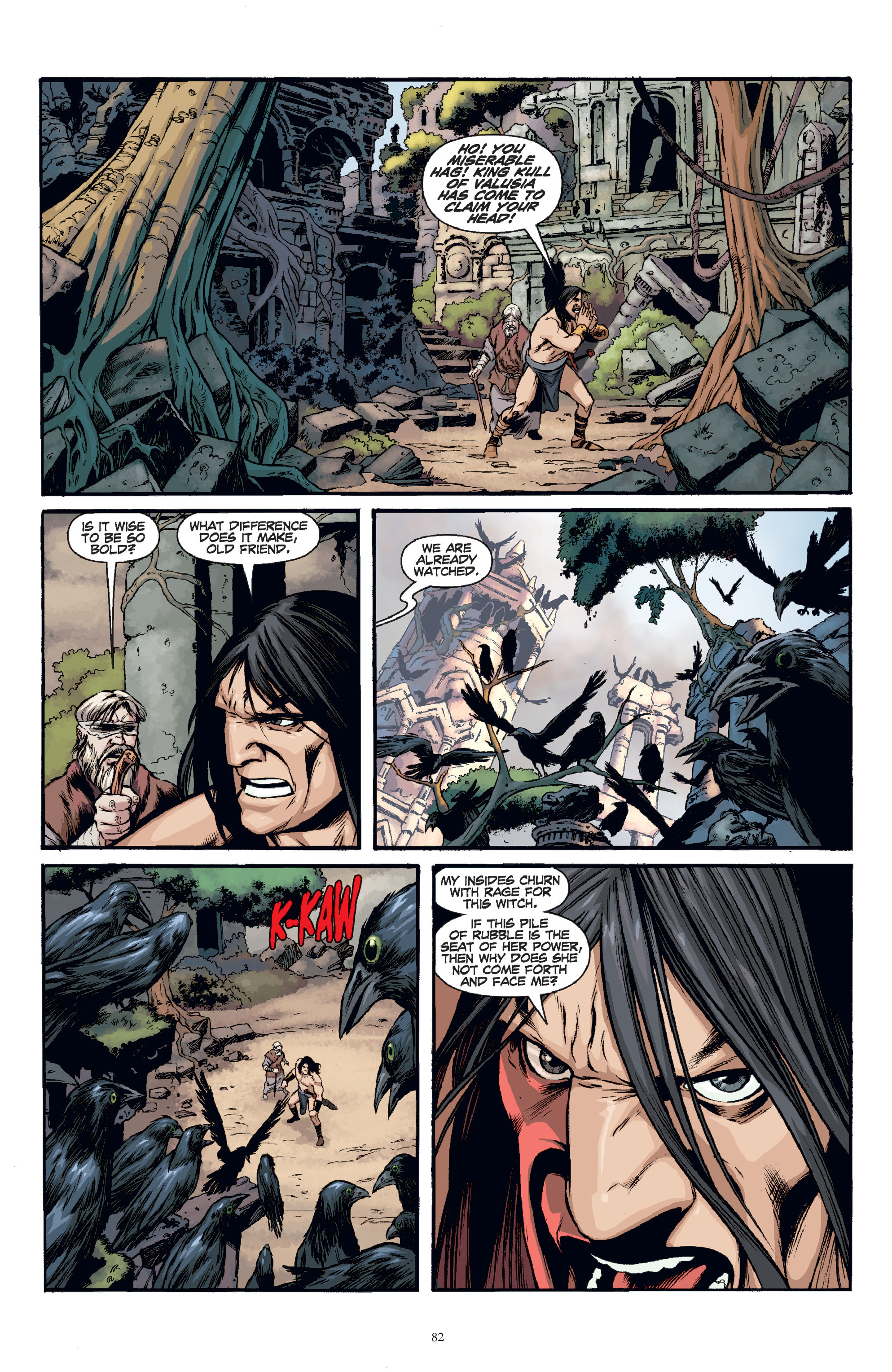 Read online Kull: The Hate Witch comic -  Issue # TPB - 83