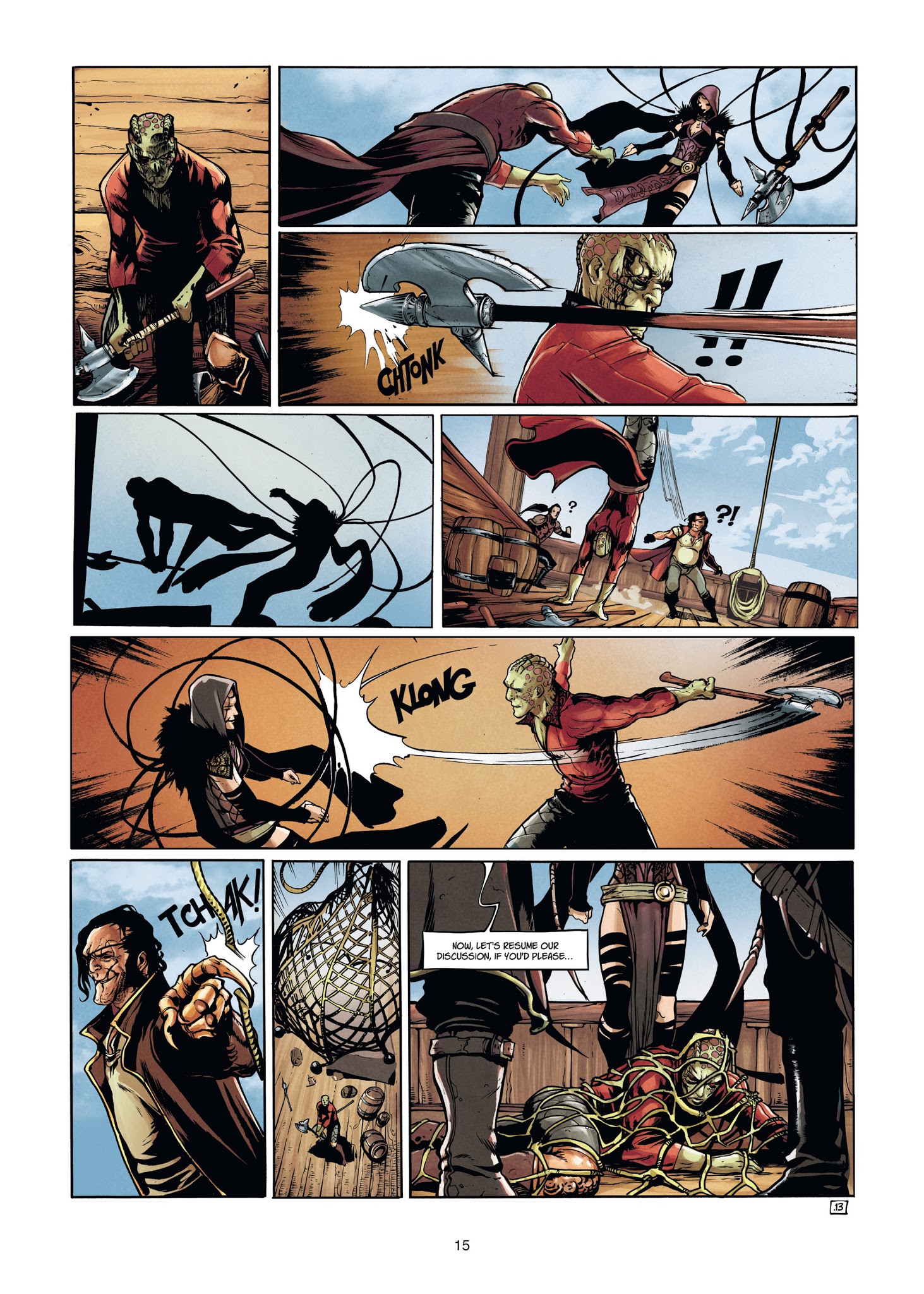 Read online Angor comic -  Issue #3 - 15