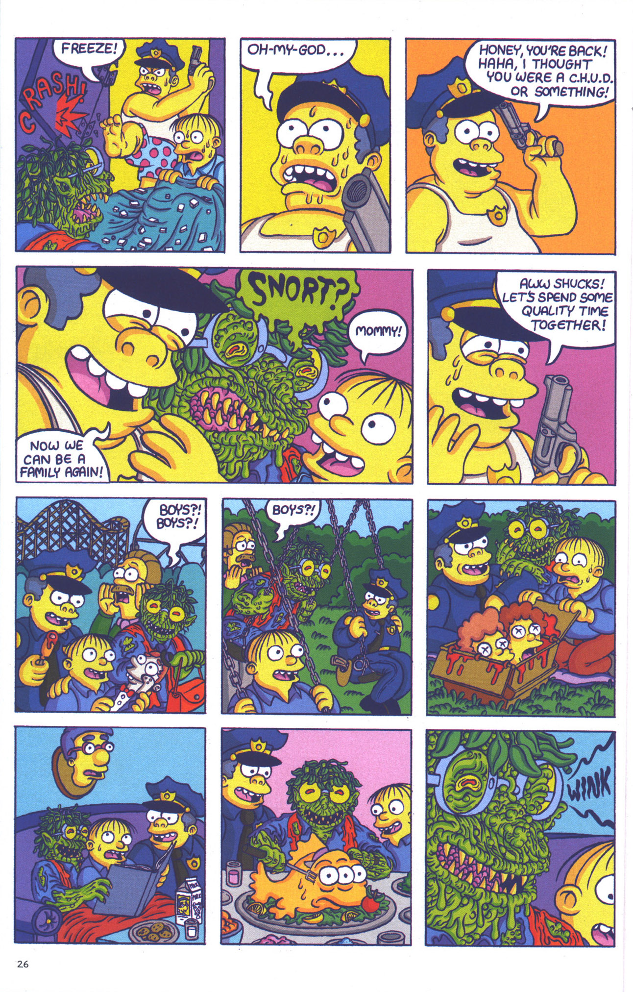 Read online Treehouse of Horror comic -  Issue #15 - 29