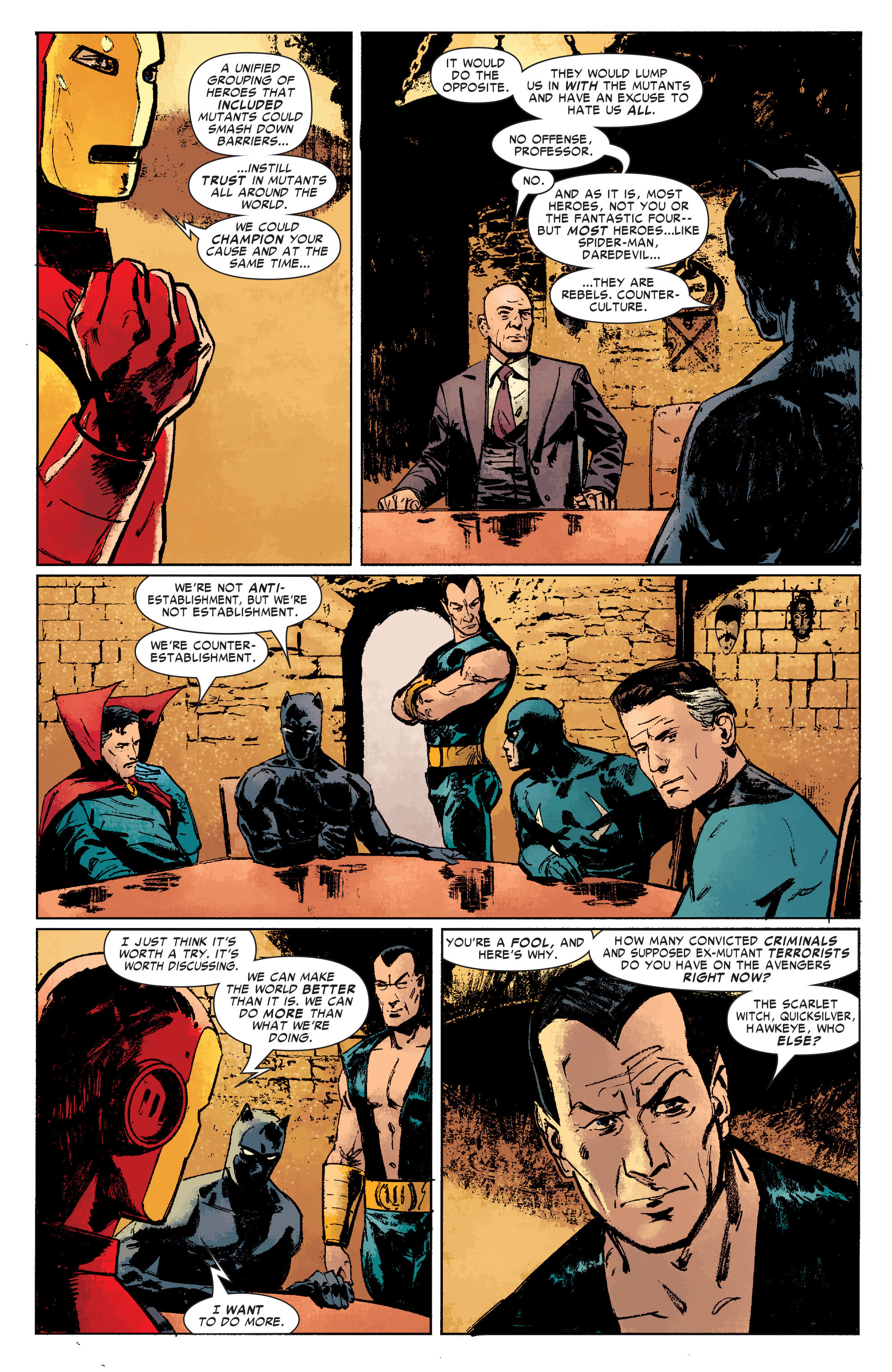 Read online Civil War: The Road to Civil War comic -  Issue # Full - 8