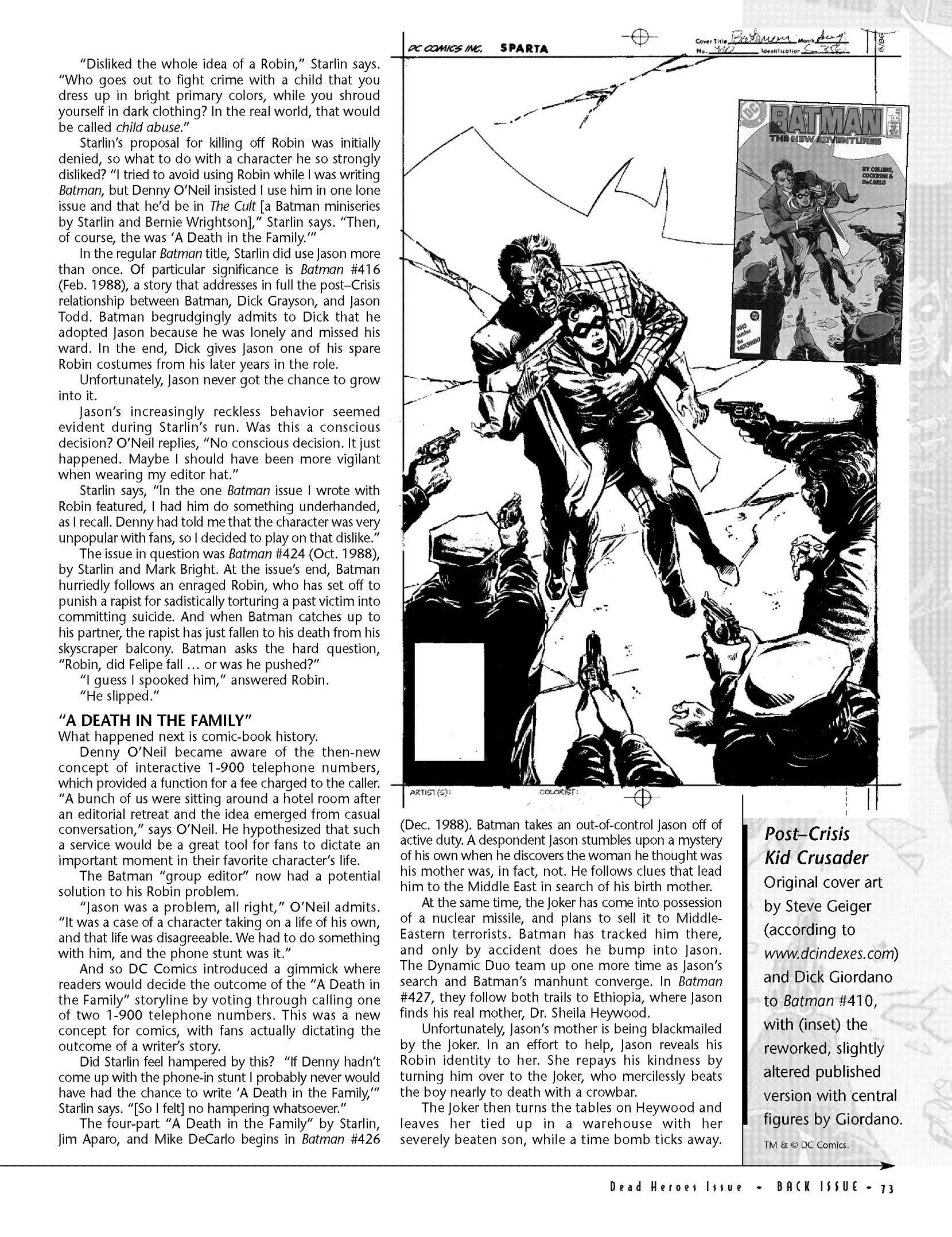 Read online Back Issue comic -  Issue #48 - 73