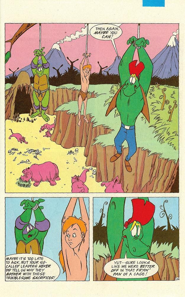 Read online Teenage Mutant Ninja Turtles Presents: Donatello and Leatherhead comic -  Issue #1 - 25