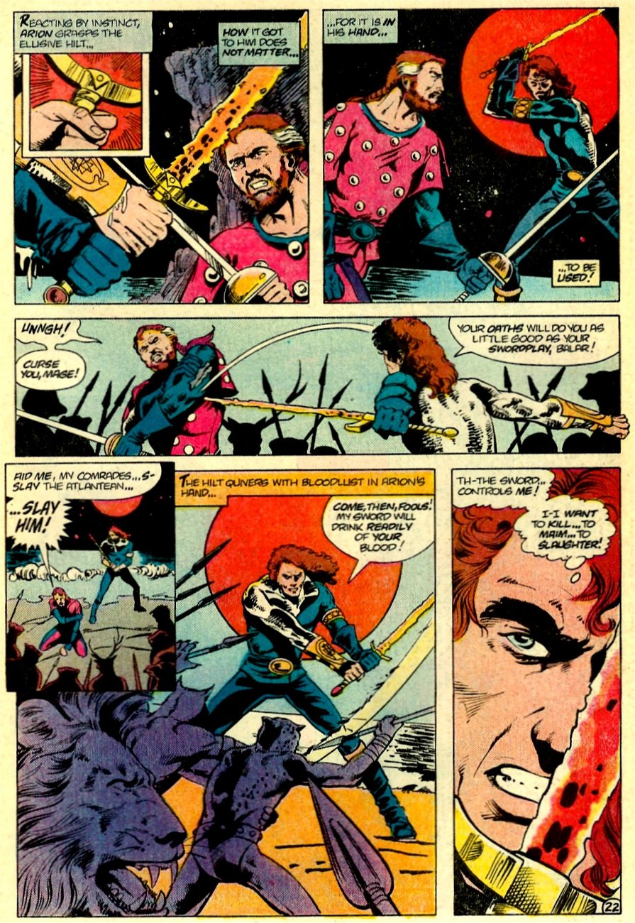 Read online Arion, Lord of Atlantis comic -  Issue #16 - 23