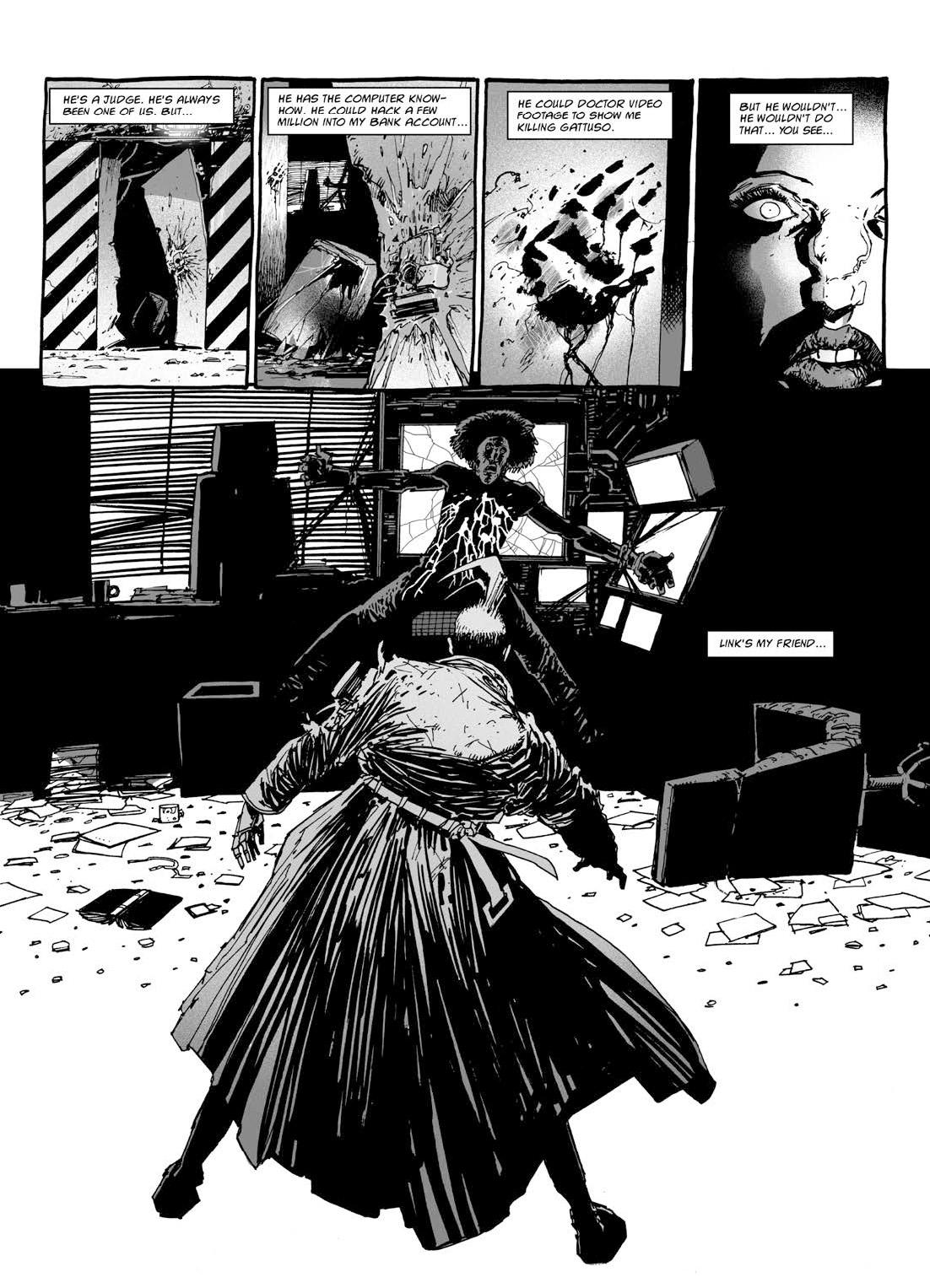 Read online Mega-City Undercover comic -  Issue # TPB 1 - 92