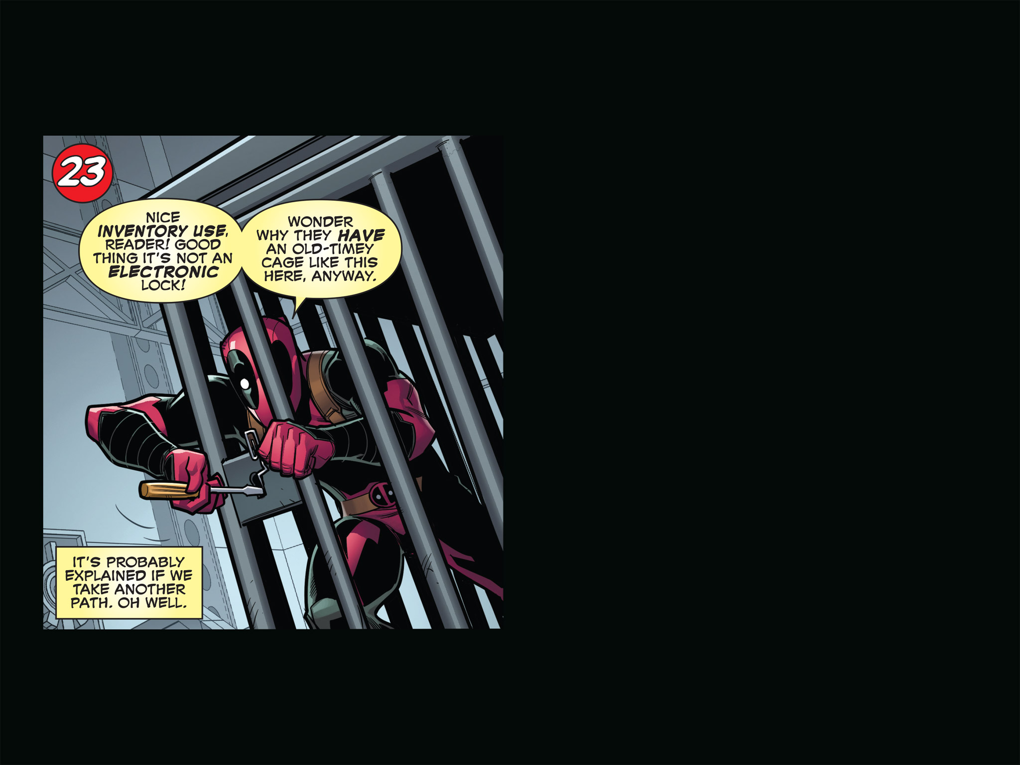 Read online You Are Deadpool comic -  Issue #1 - 27