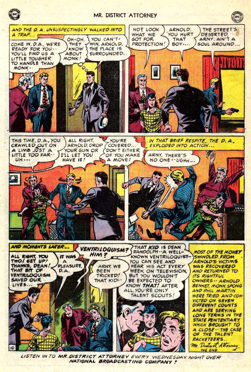 Read online Mr. District Attorney comic -  Issue #12 - 48