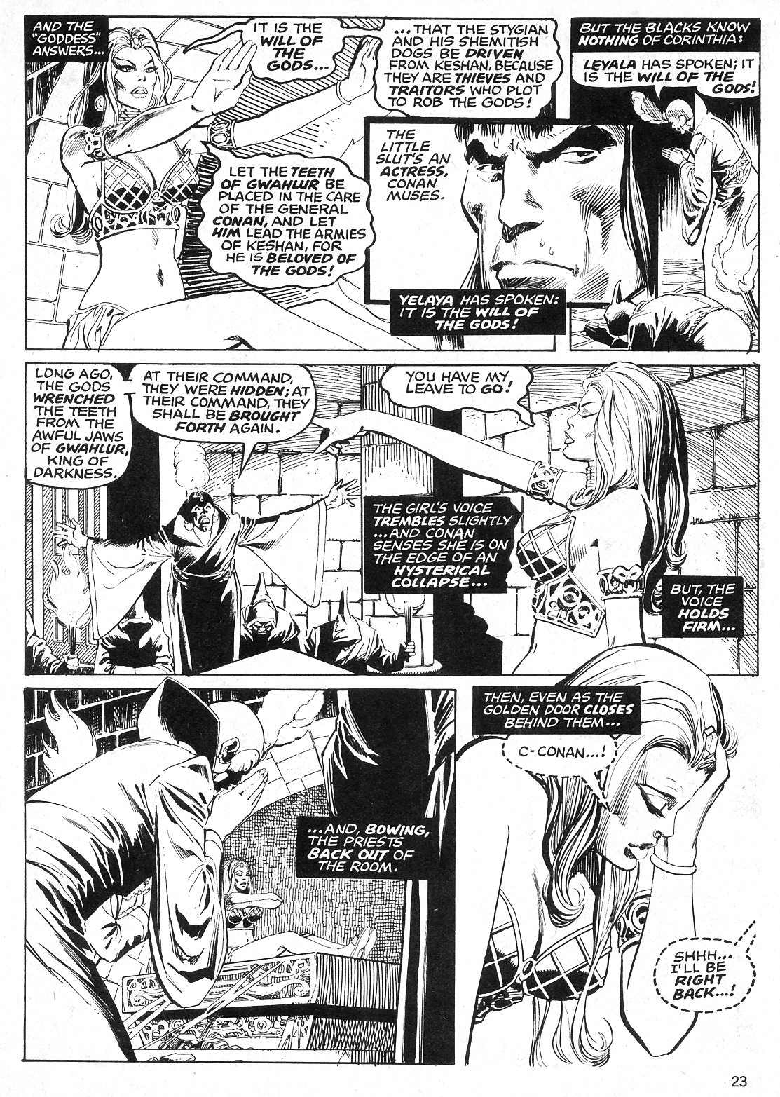 The Savage Sword Of Conan issue 25 - Page 23