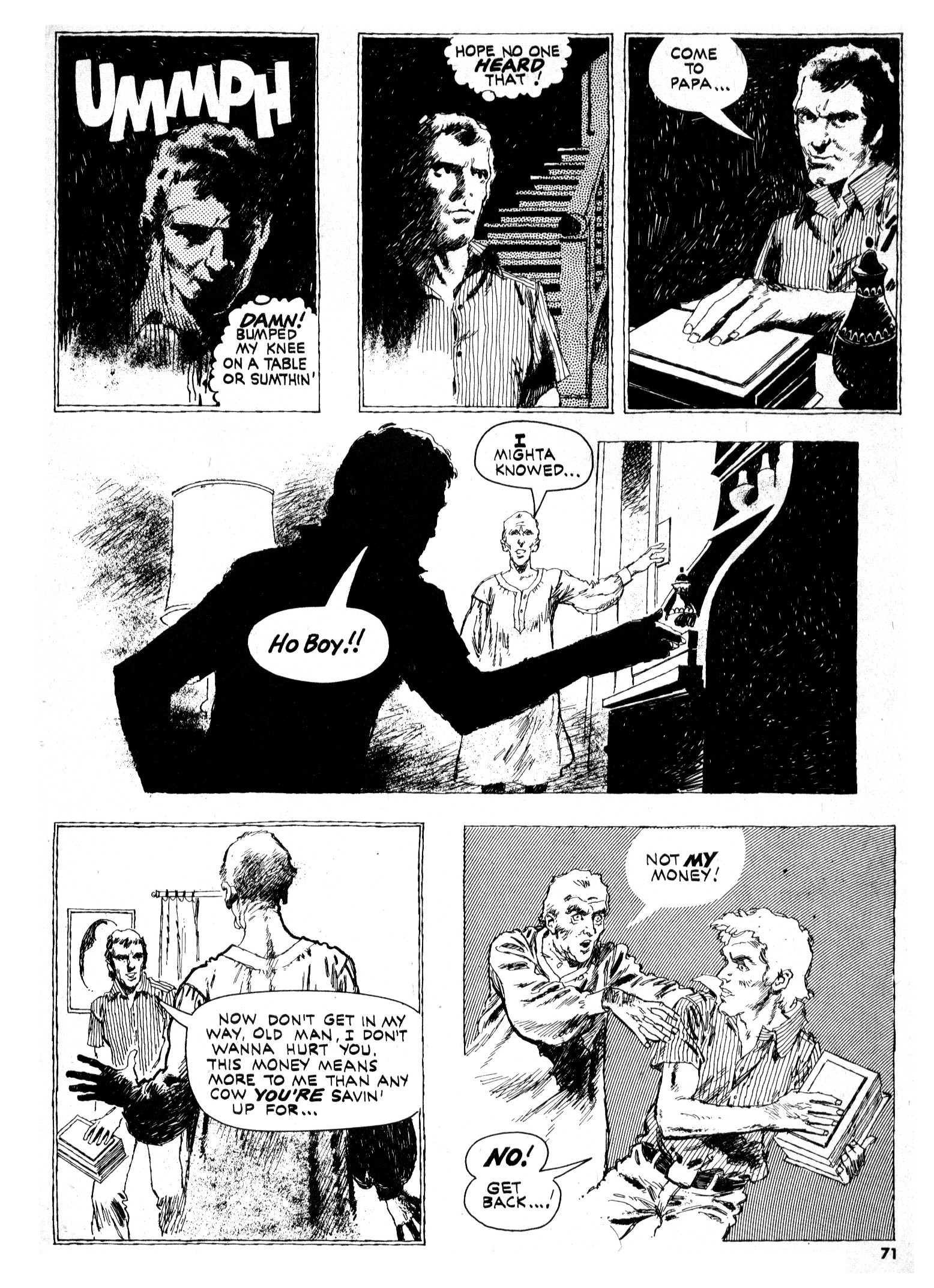Read online Vampirella (1969) comic -  Issue #23 - 71