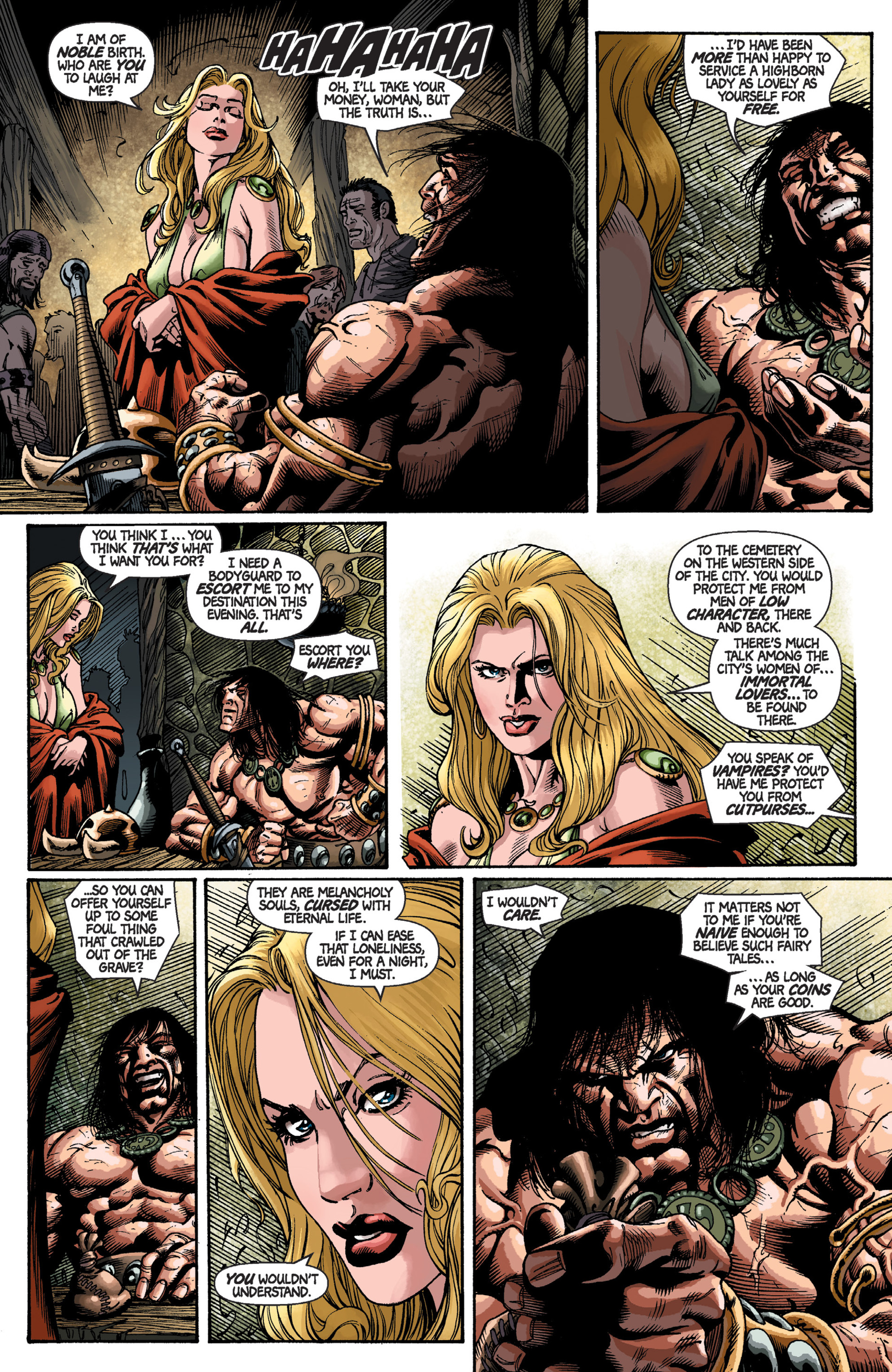Read online Conan: The Daughters of Midora and Other Stories comic -  Issue # TPB - 53