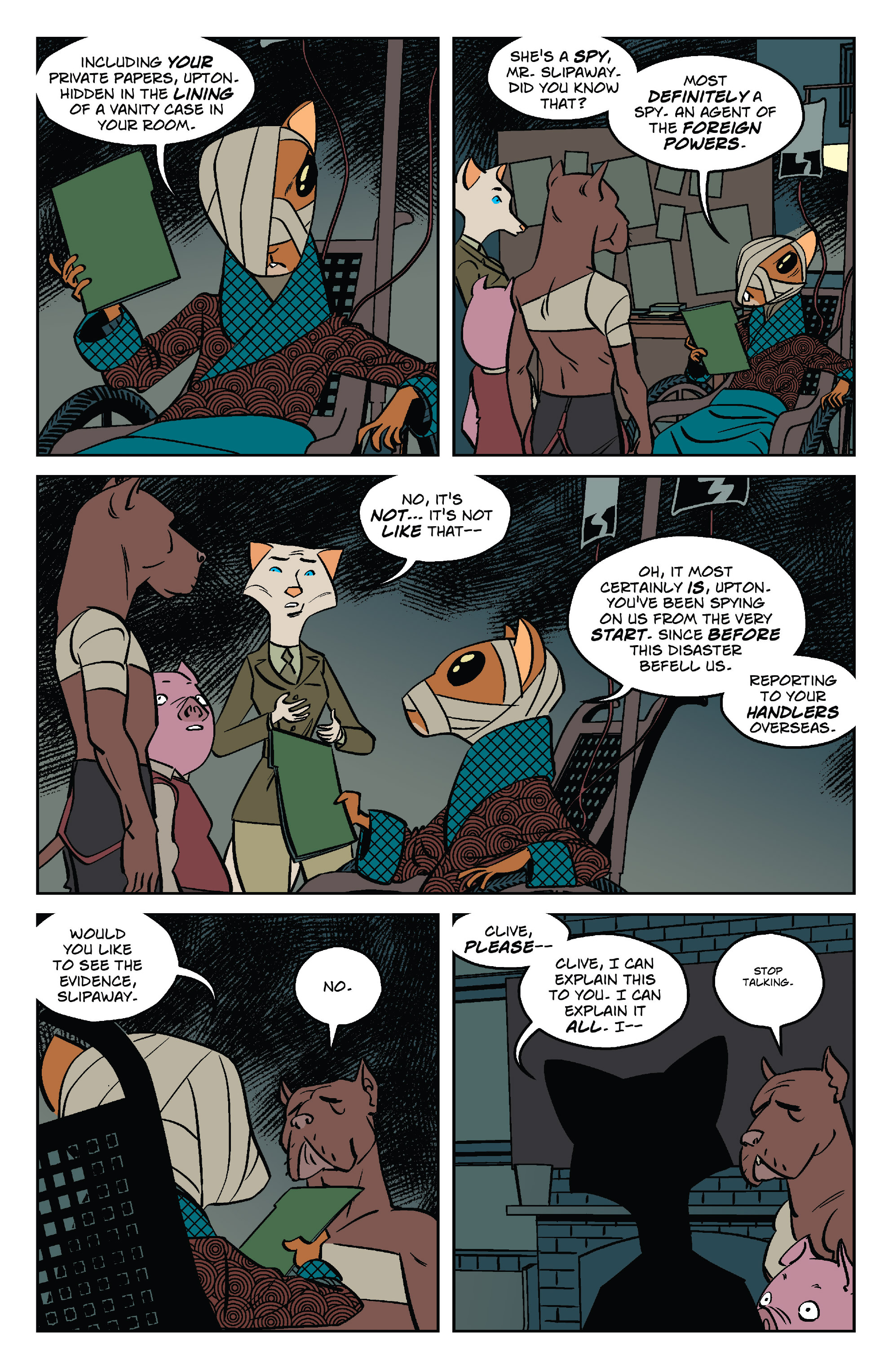Read online Wild's End: Journey's End comic -  Issue # TPB (Part 1) - 64