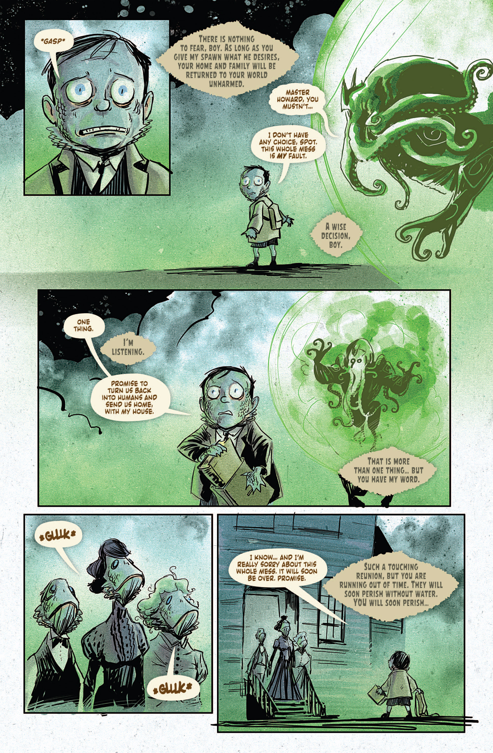 Read online Arcana Studio Presents Howard Lovecraft and the Undersea Kingdom comic -  Issue #3 - 18