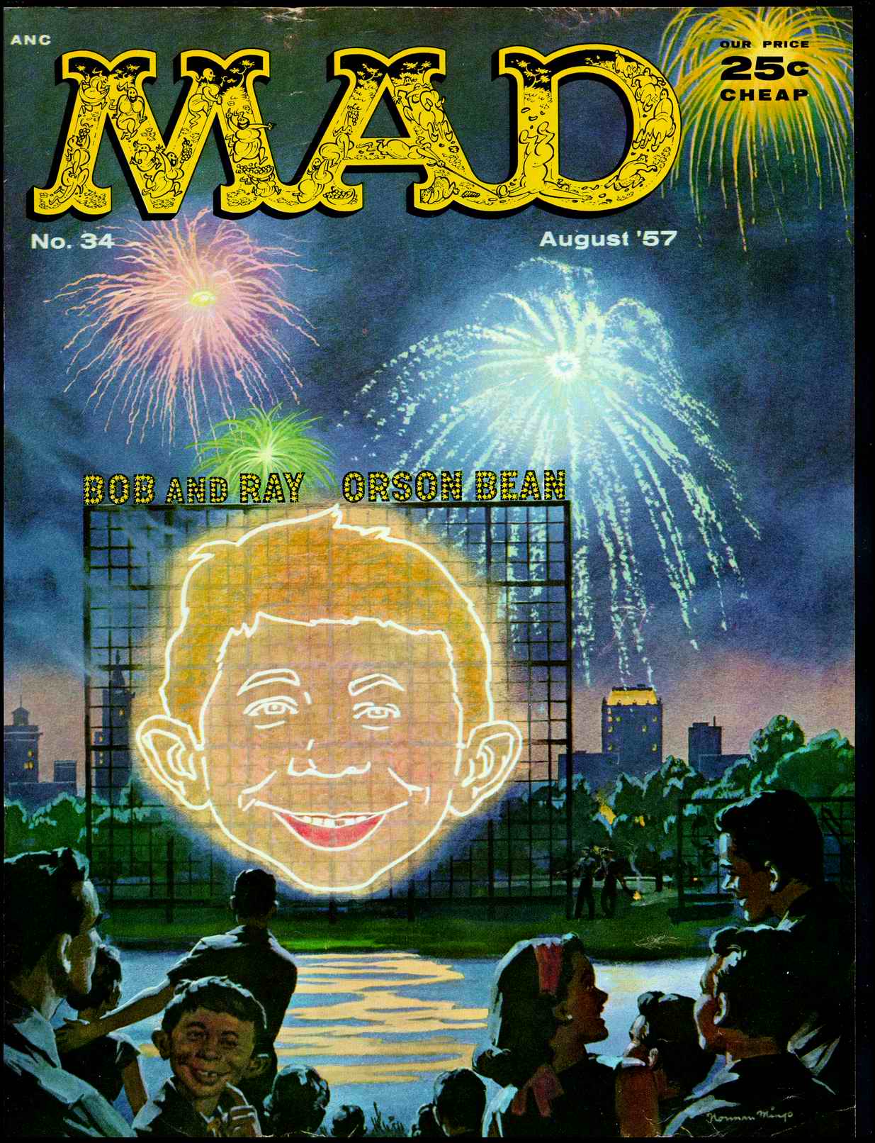 Read online MAD comic -  Issue #34 - 1