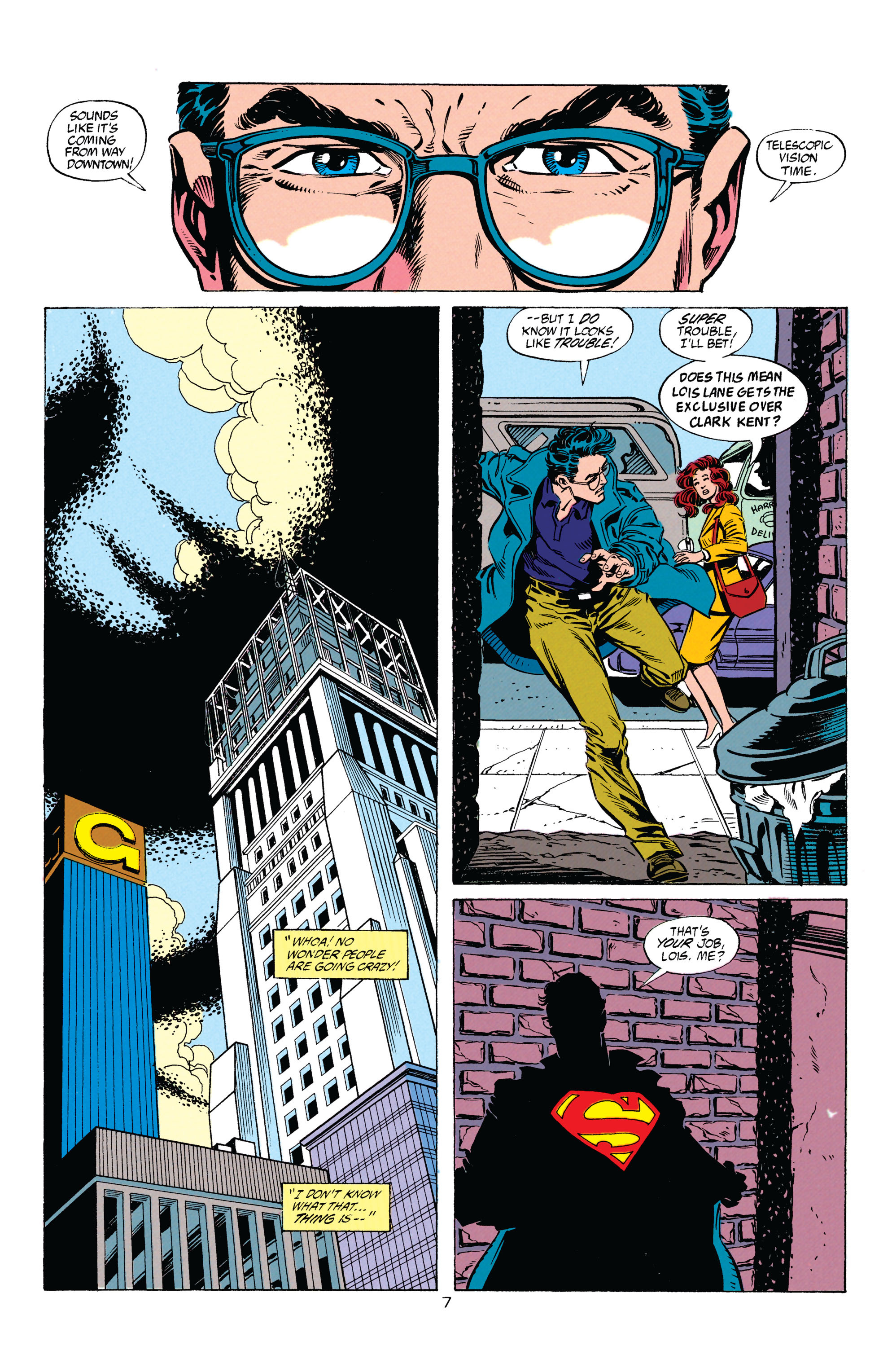 Read online Superman (1987) comic -  Issue #67 - 8