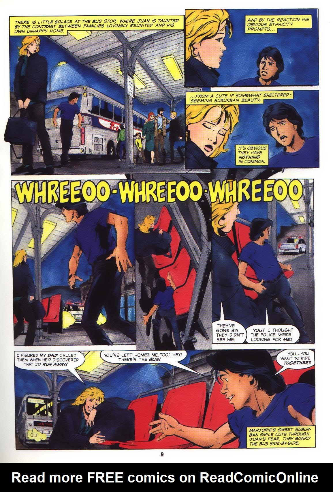 Read online Marvel Graphic Novel: Cloak and Dagger and Power Pack: Shelter From The Storm comic -  Issue # TPB - 10