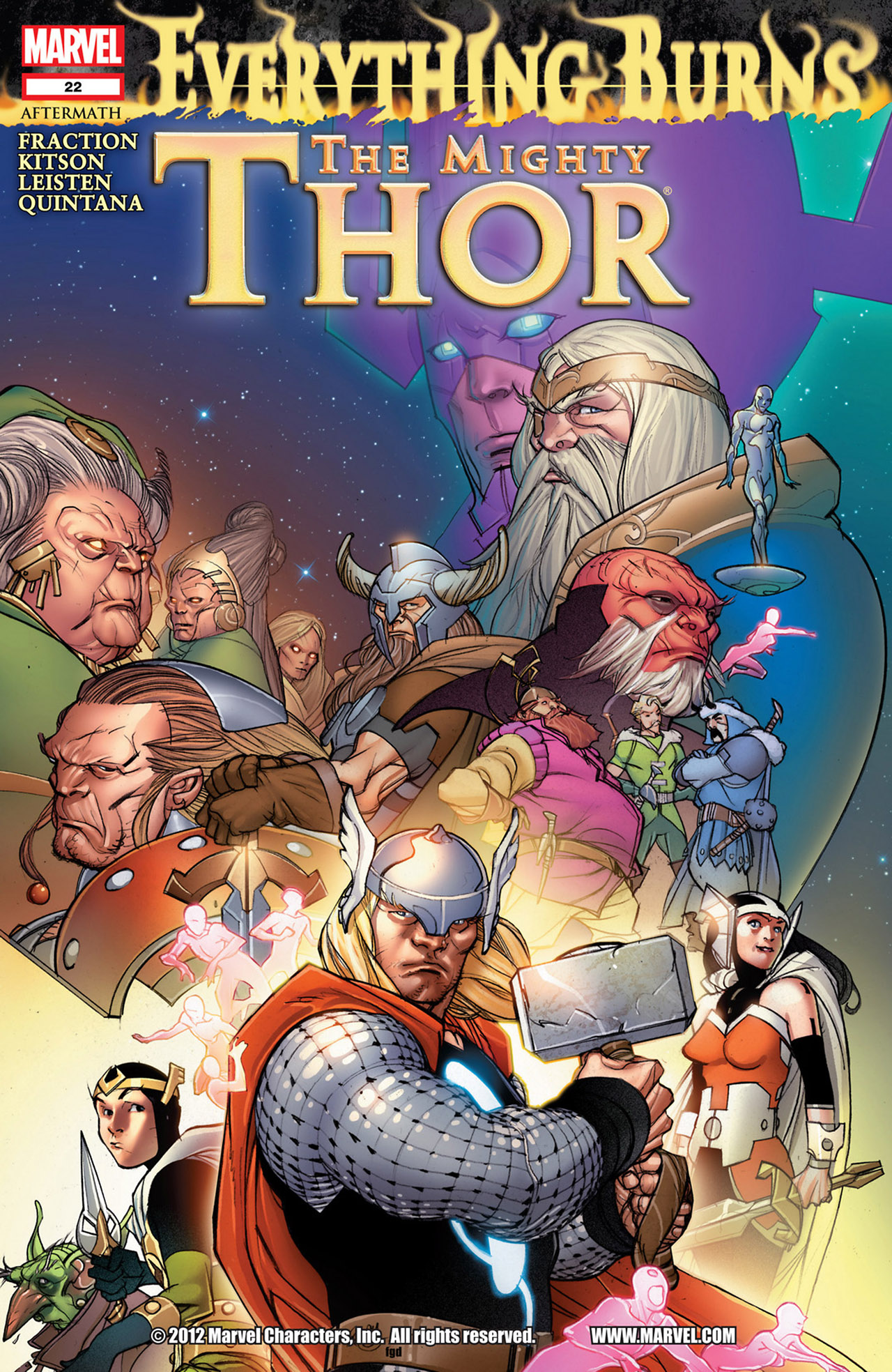 Read online The Mighty Thor (2011) comic -  Issue #22 - 1