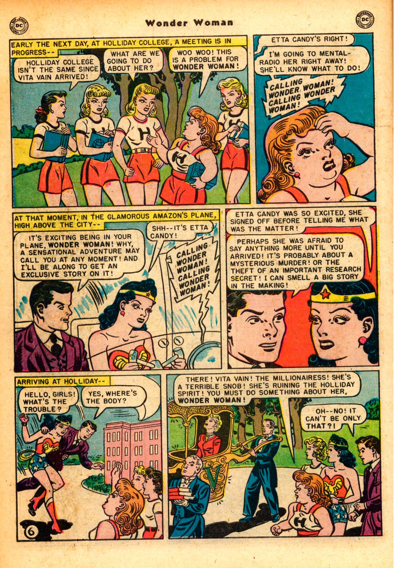 Read online Wonder Woman (1942) comic -  Issue #39 - 42