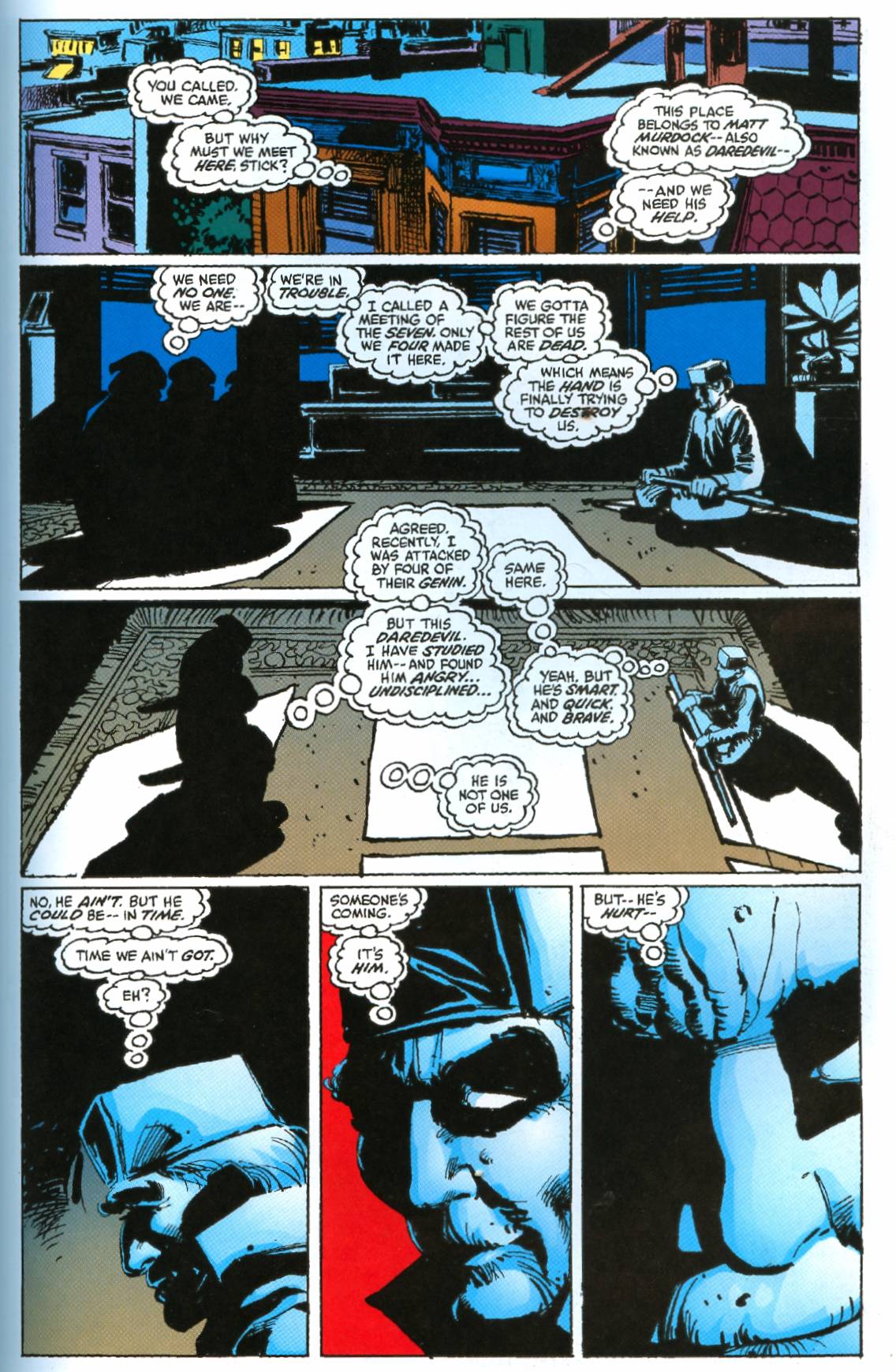 Read online Daredevil Visionaries: Frank Miller comic -  Issue # TPB 3 - 114