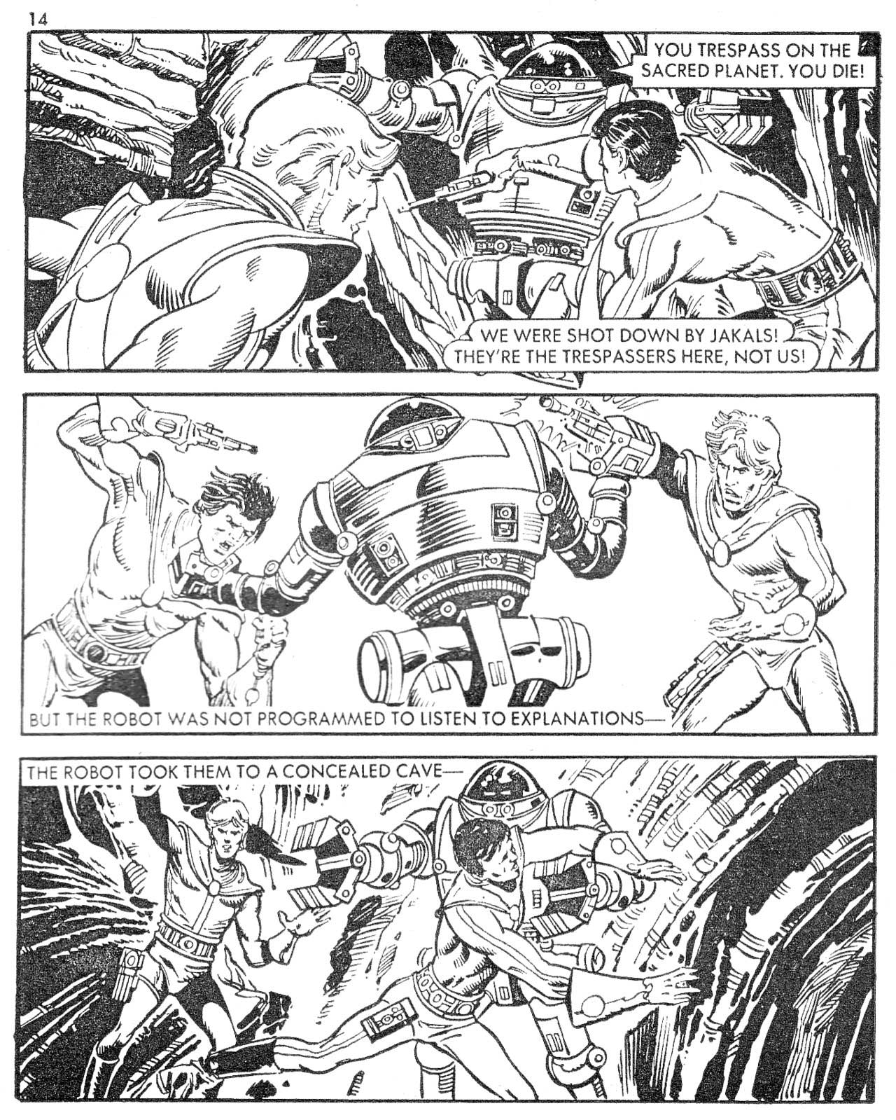 Read online Starblazer comic -  Issue #106 - 14