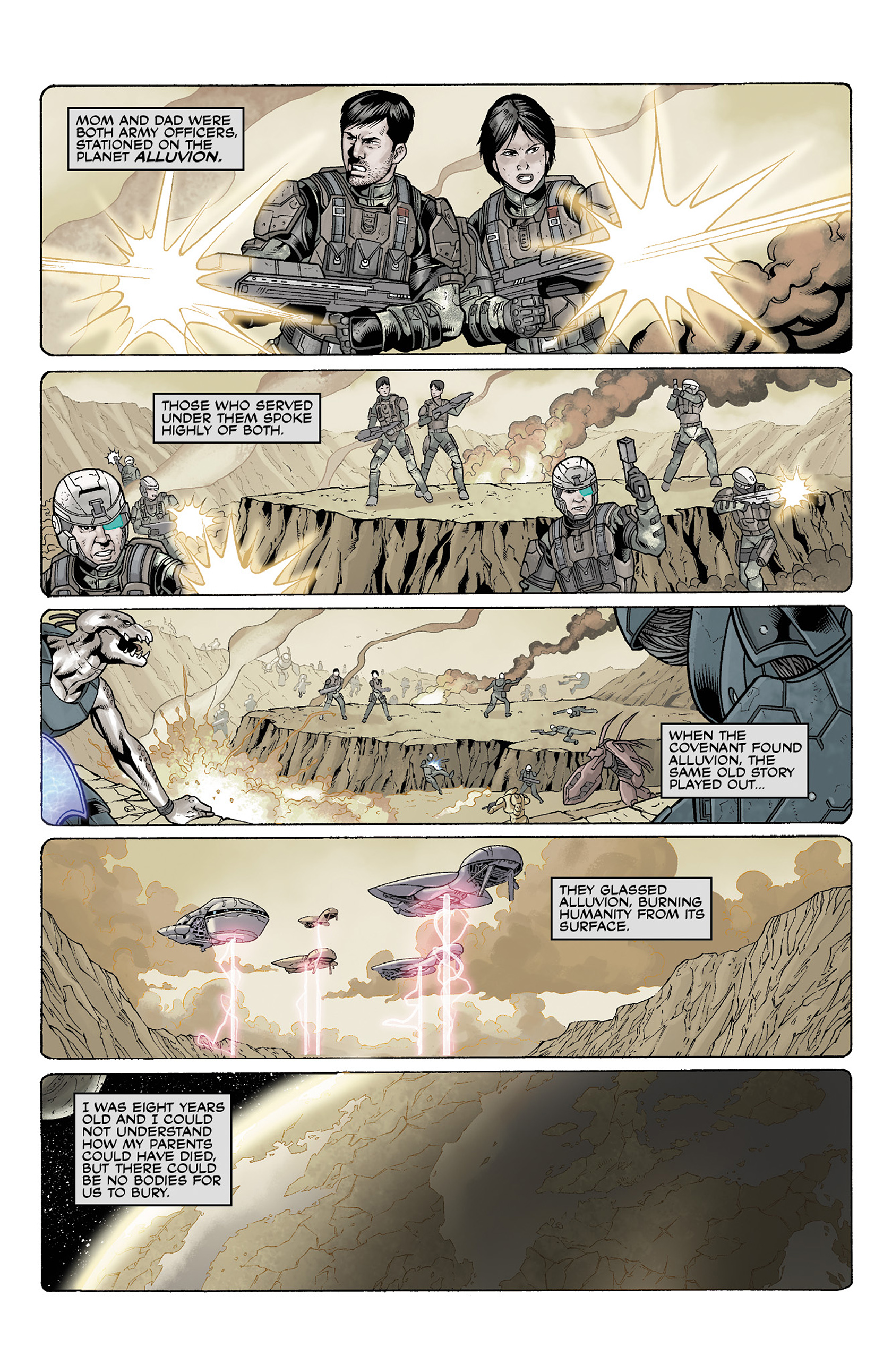 Read online Halo: Escalation comic -  Issue #7 - 4