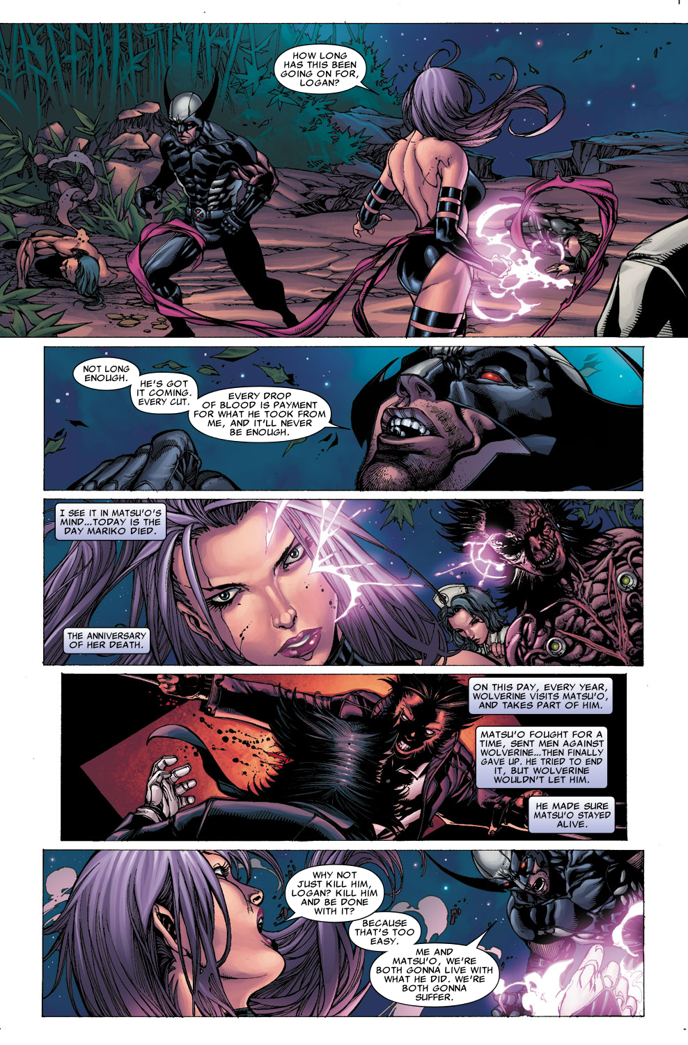 Read online Psylocke comic -  Issue #4 - 6