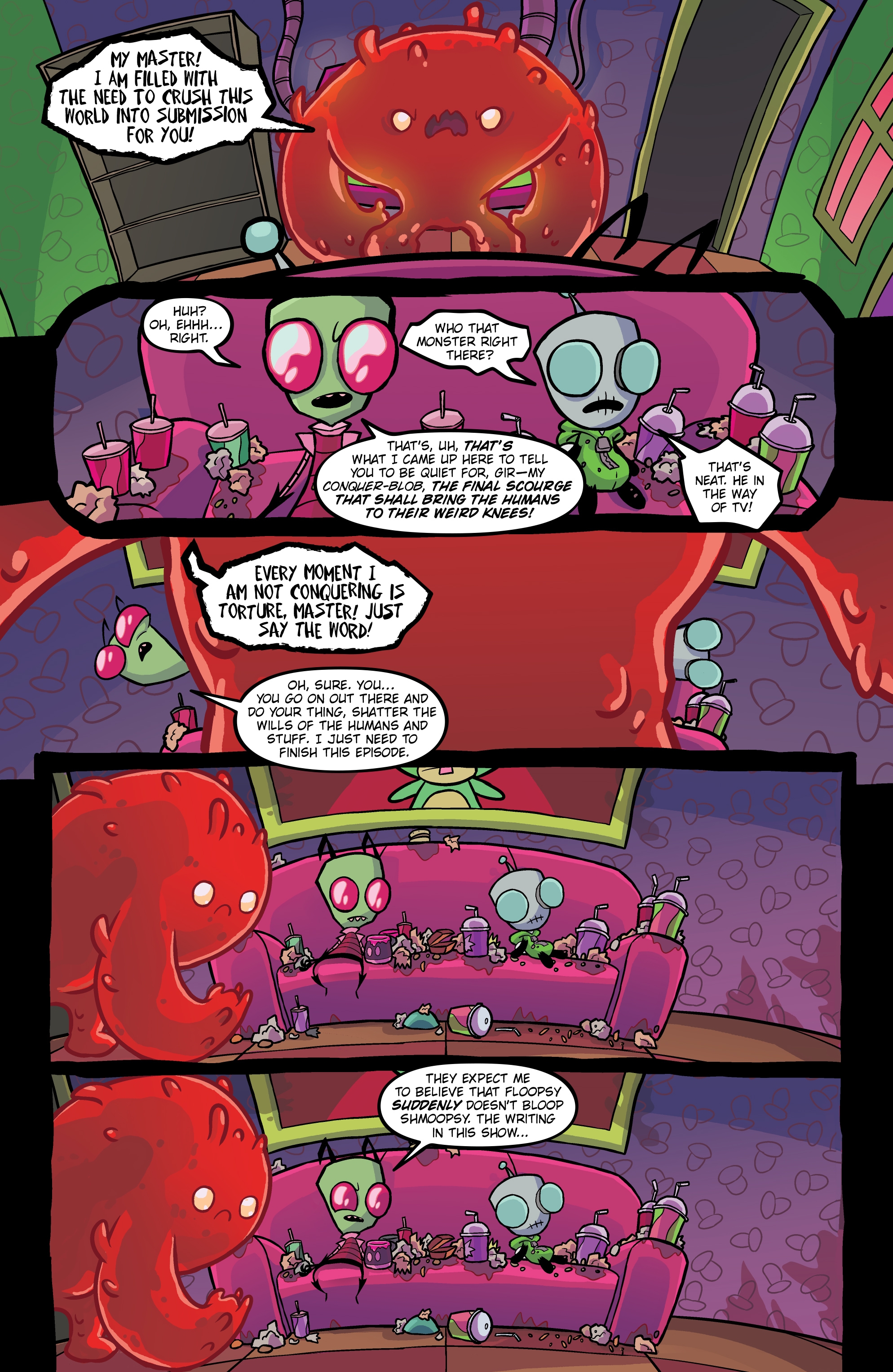 Read online Invader Zim comic -  Issue # _TPB 4 - 110