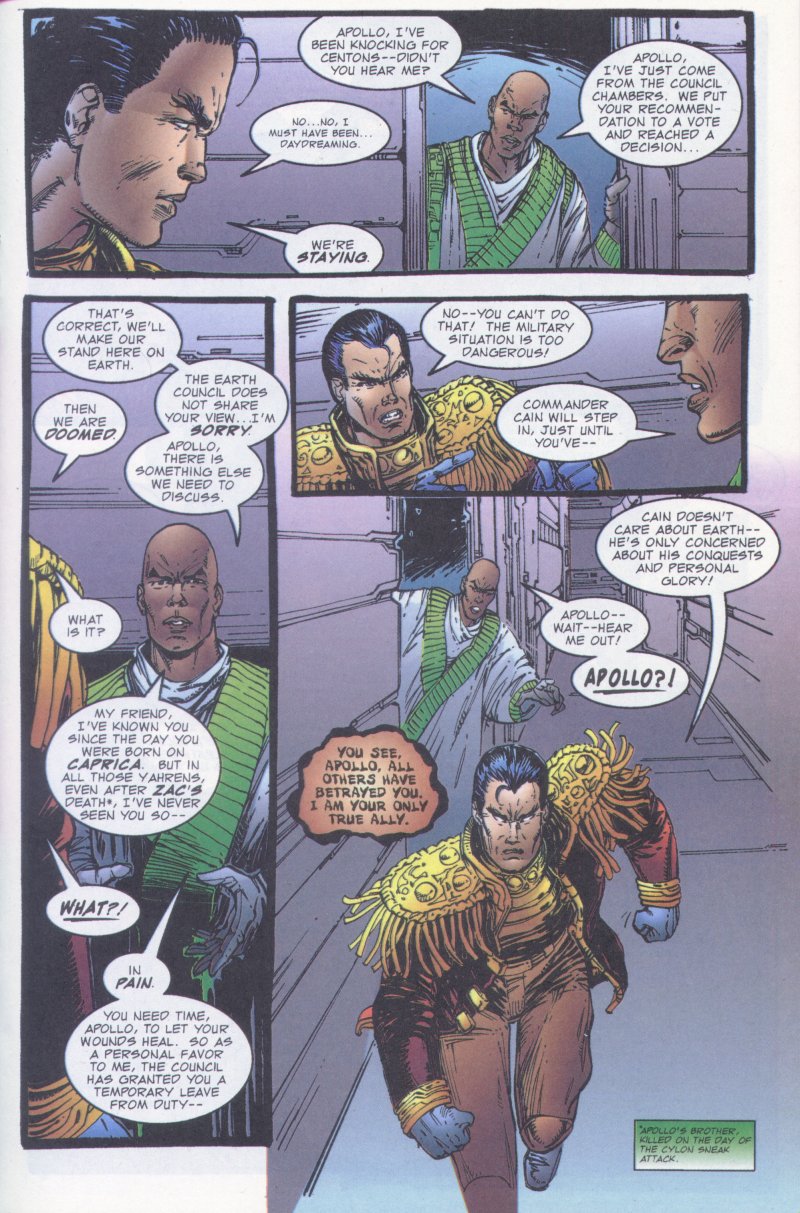 Read online Battlestar Galactica: Apollo's Journey comic -  Issue #1 - 9