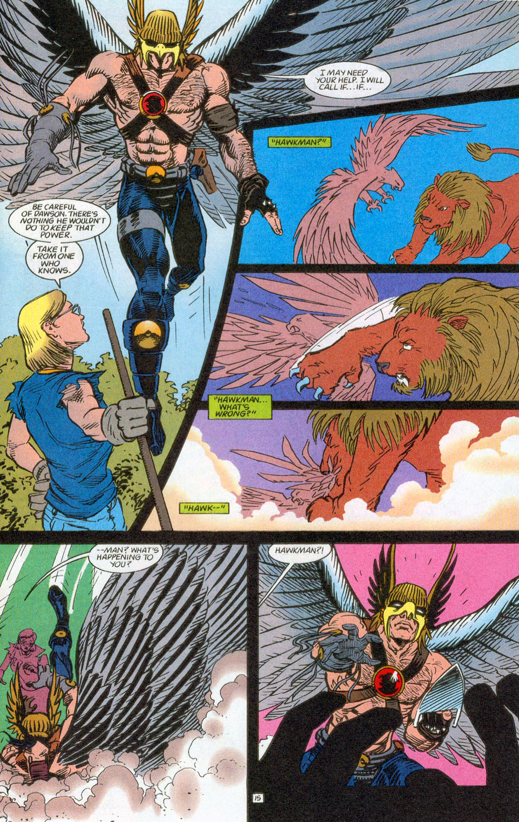 Hawkman (1993) Issue #24 #27 - English 17
