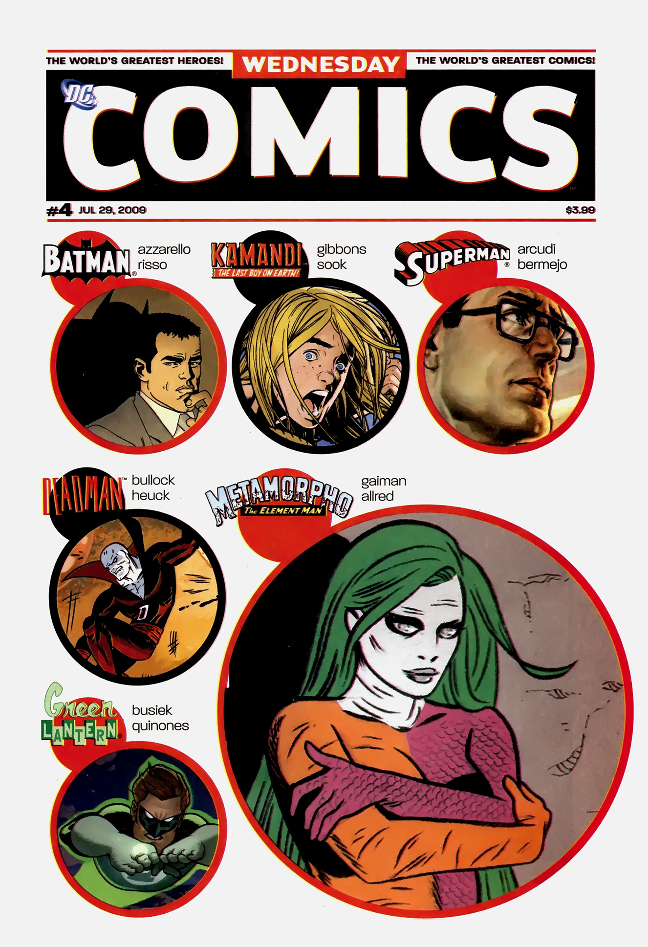 Read online Wednesday Comics comic -  Issue #4 - 1