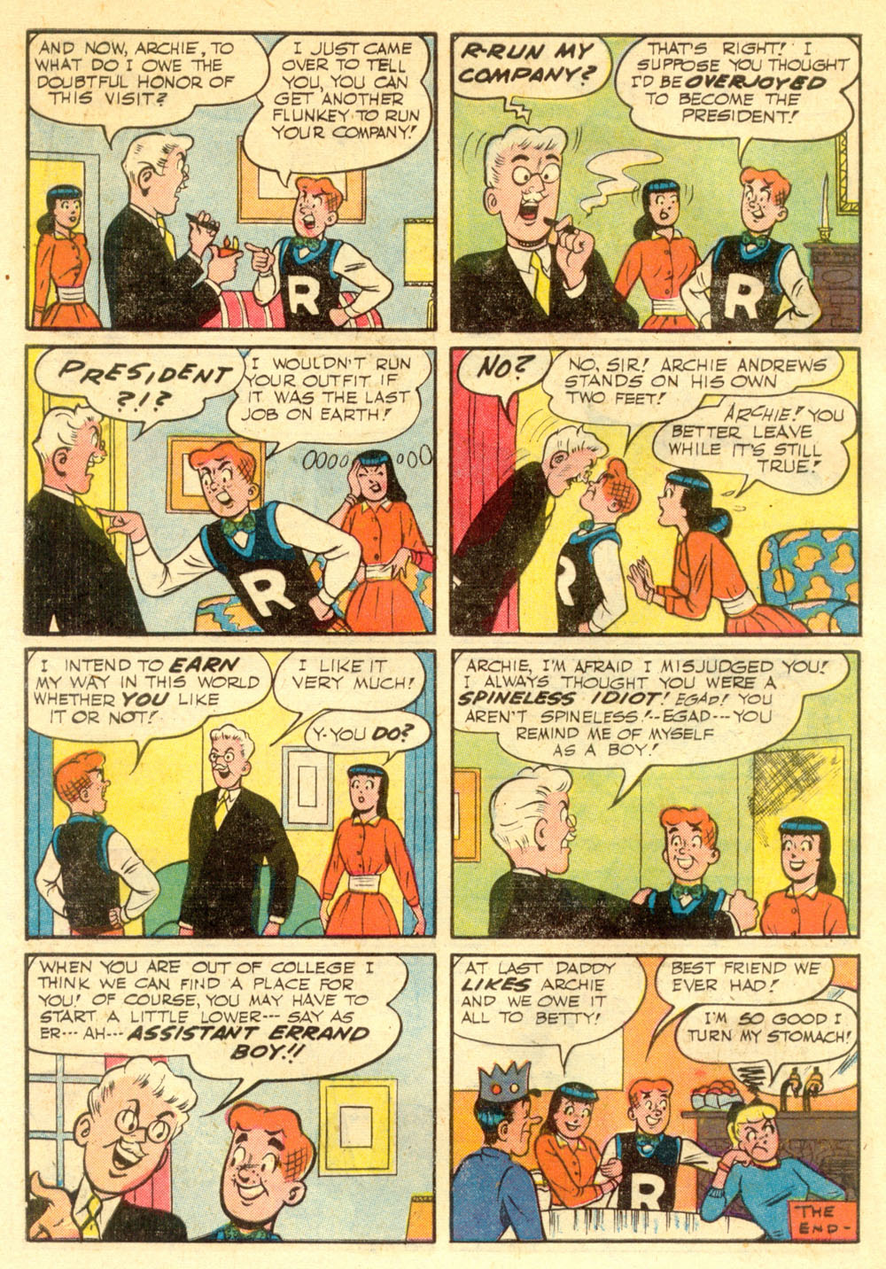 Read online Pep Comics comic -  Issue #125 - 8