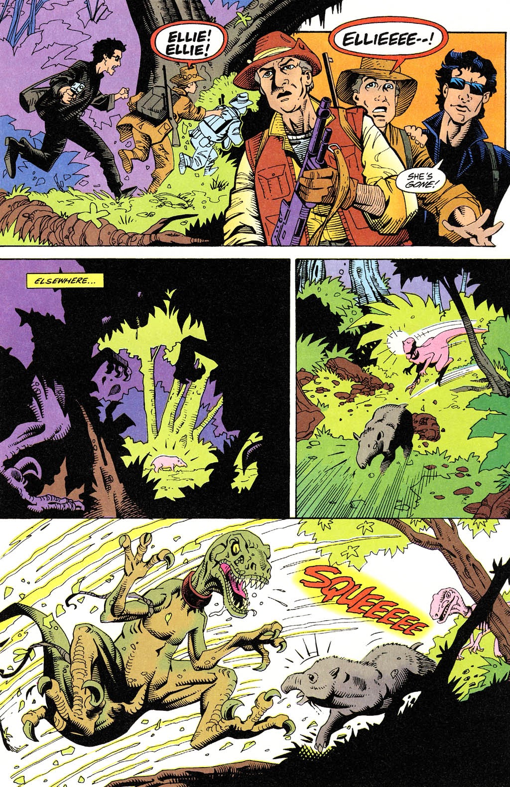 Read online Jurassic Park: Raptors Hijack comic -  Issue #1 - 15