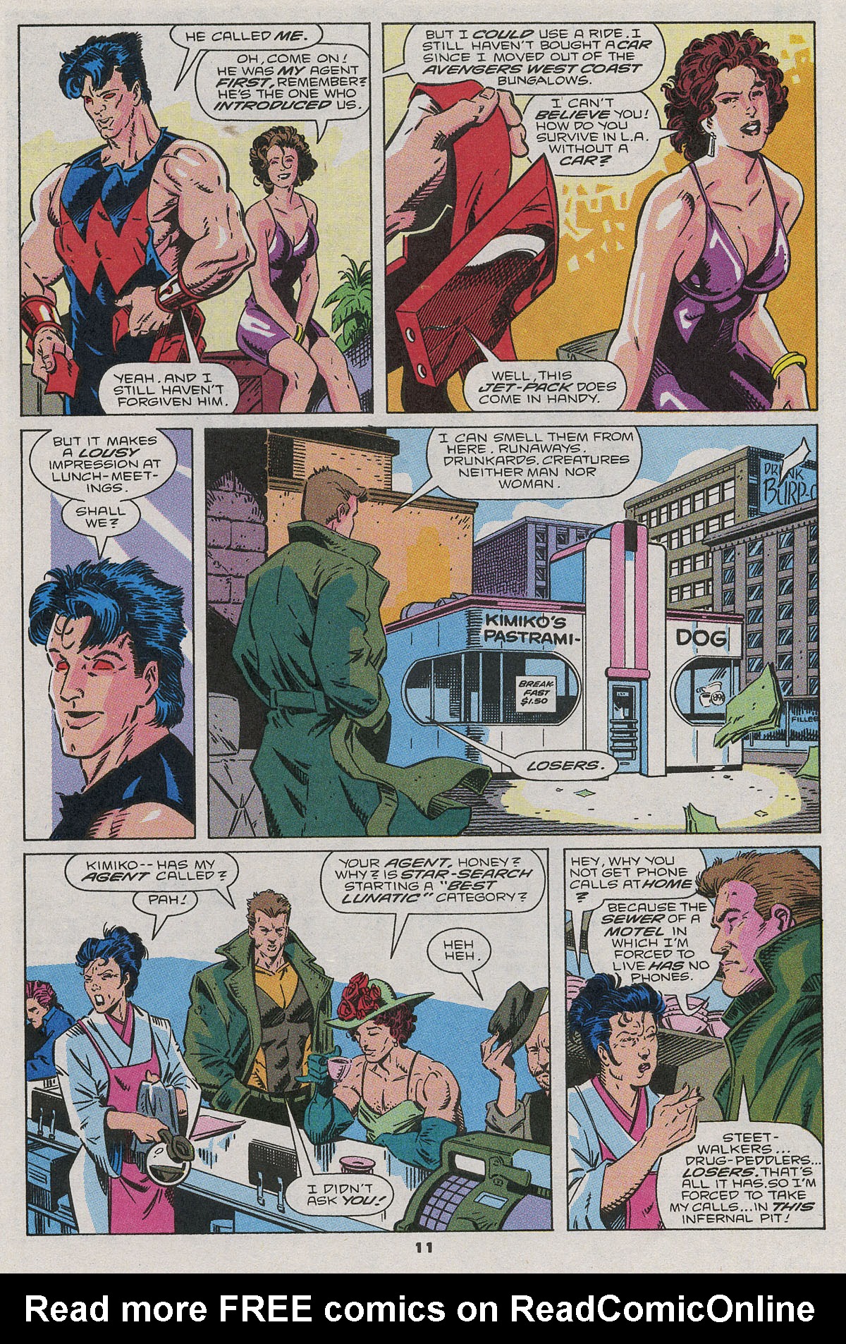 Read online Wonder Man (1991) comic -  Issue #1 - 9