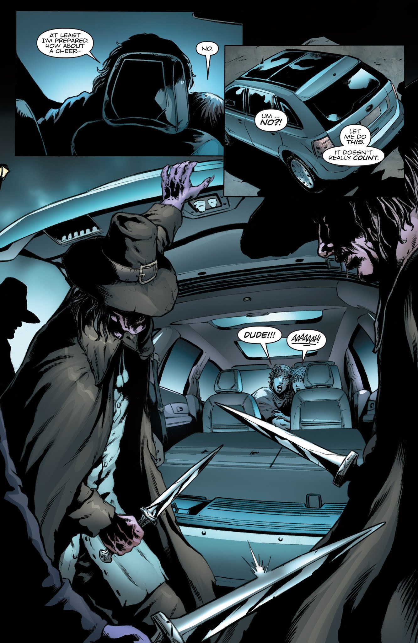 Read online Vampirella vs. Fluffy comic -  Issue # Full - 4