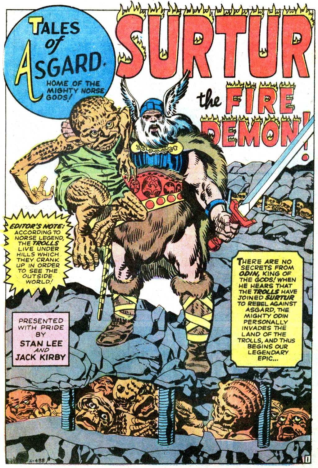 Read online Tales of Asgard (1968) comic -  Issue # Full - 14