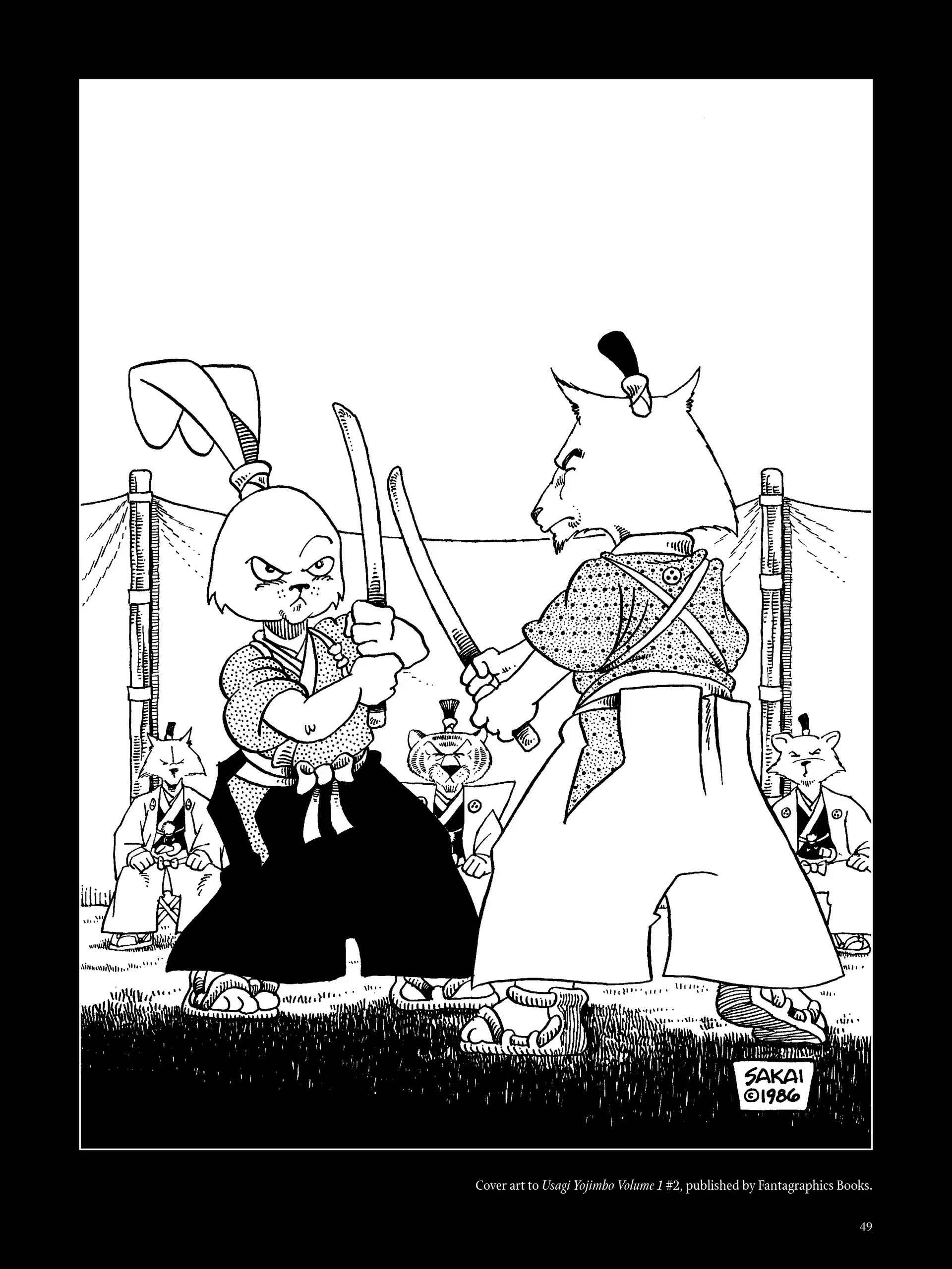 Read online The Art of Usagi Yojimbo comic -  Issue # TPB (Part 1) - 58