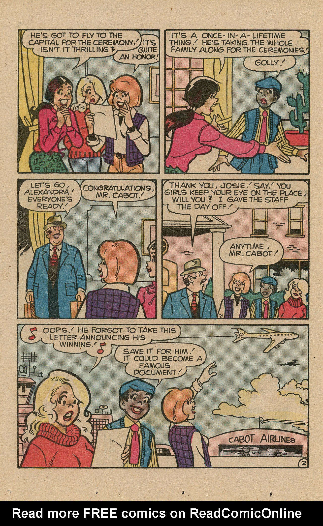 Read online Archie's TV Laugh-Out comic -  Issue #65 - 14
