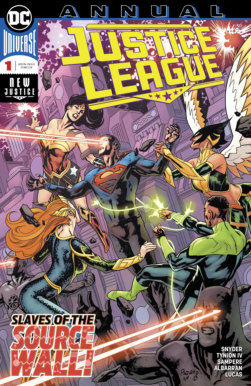 Justice League (2018) issue Annual 1 - Page 1