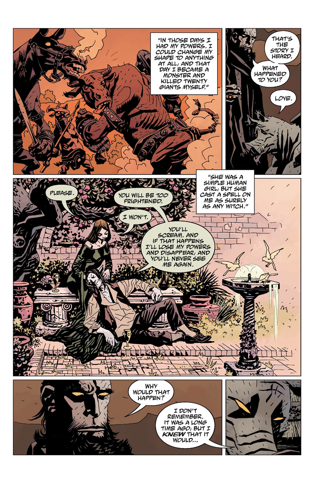 Read online Hellboy: The Wild Hunt comic -  Issue # TPB - 47