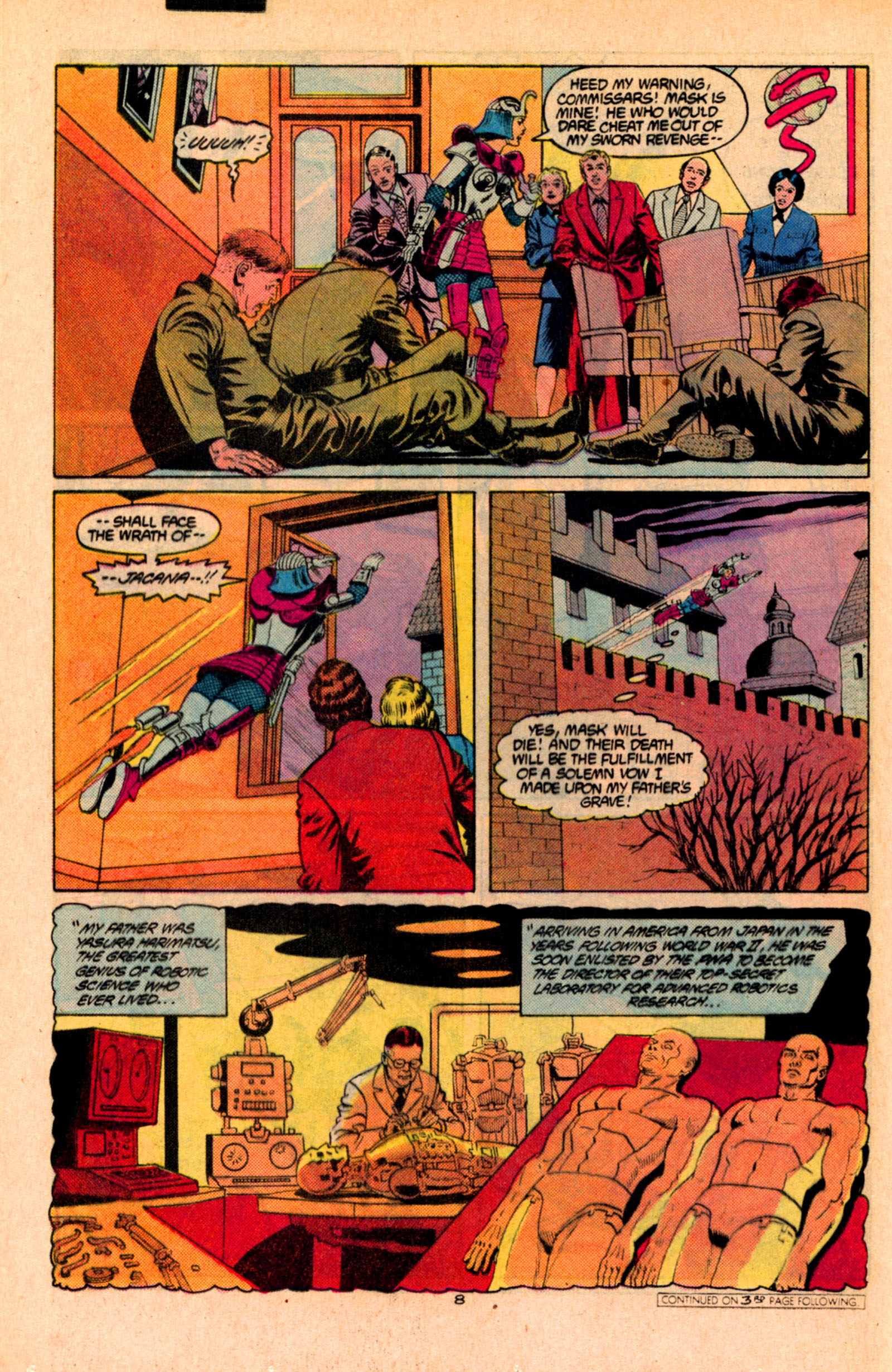 Read online MASK (1987) comic -  Issue #6 - 12