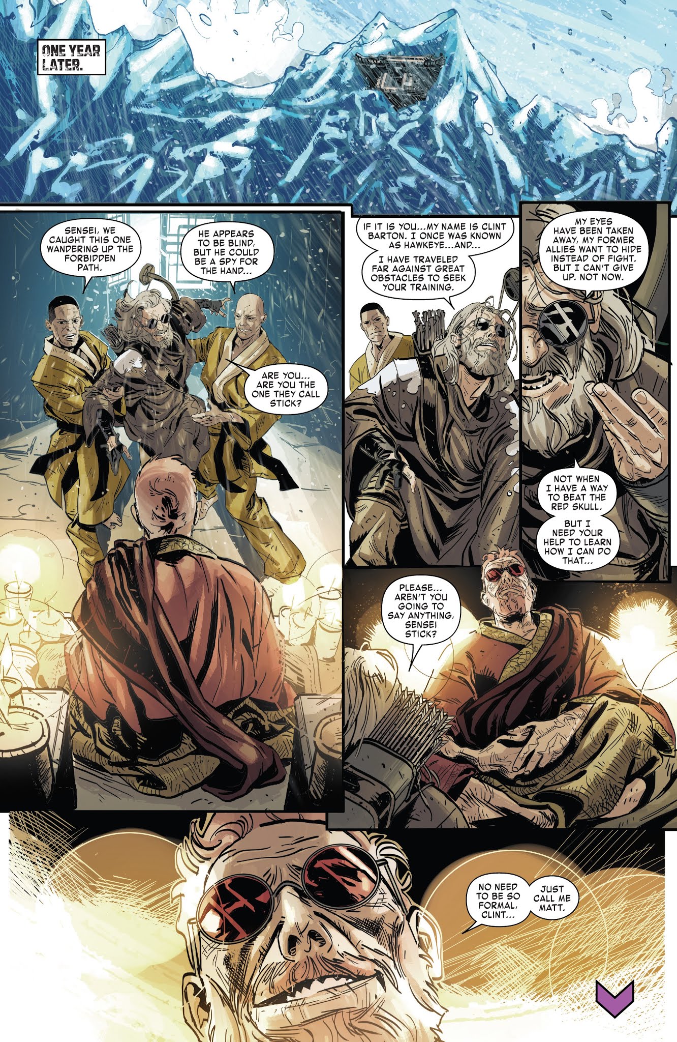Read online Old Man Hawkeye comic -  Issue #12 - 24