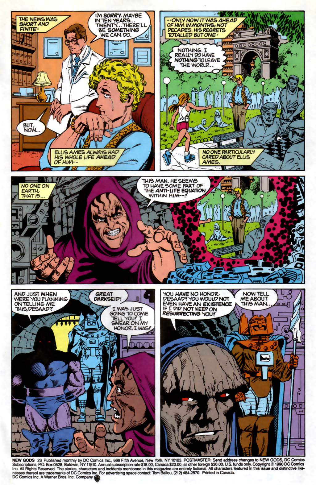 Read online The New Gods (1989) comic -  Issue #23 - 2