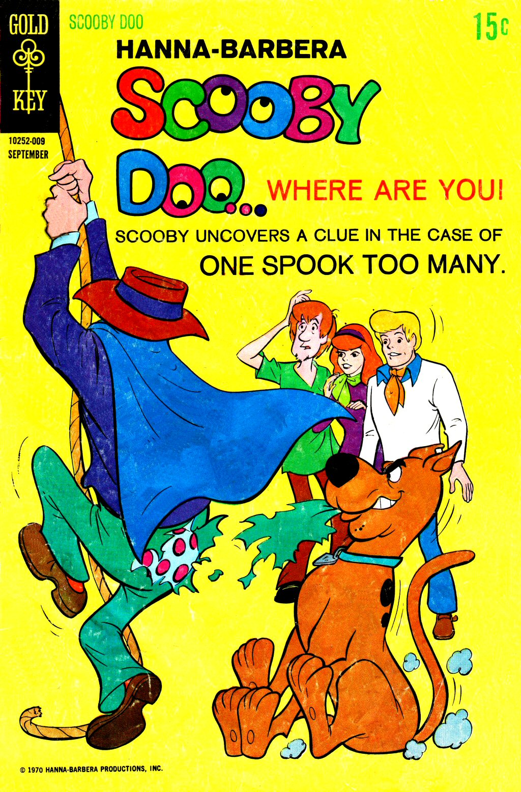Read online Scooby-Doo... Where Are You! (1970) comic -  Issue #3 - 1