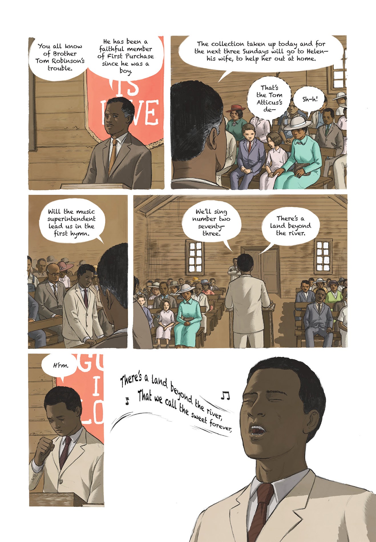 Read online To Kill a Mockingbird: A Graphic Novel comic -  Issue # TPB (Part 2) - 45