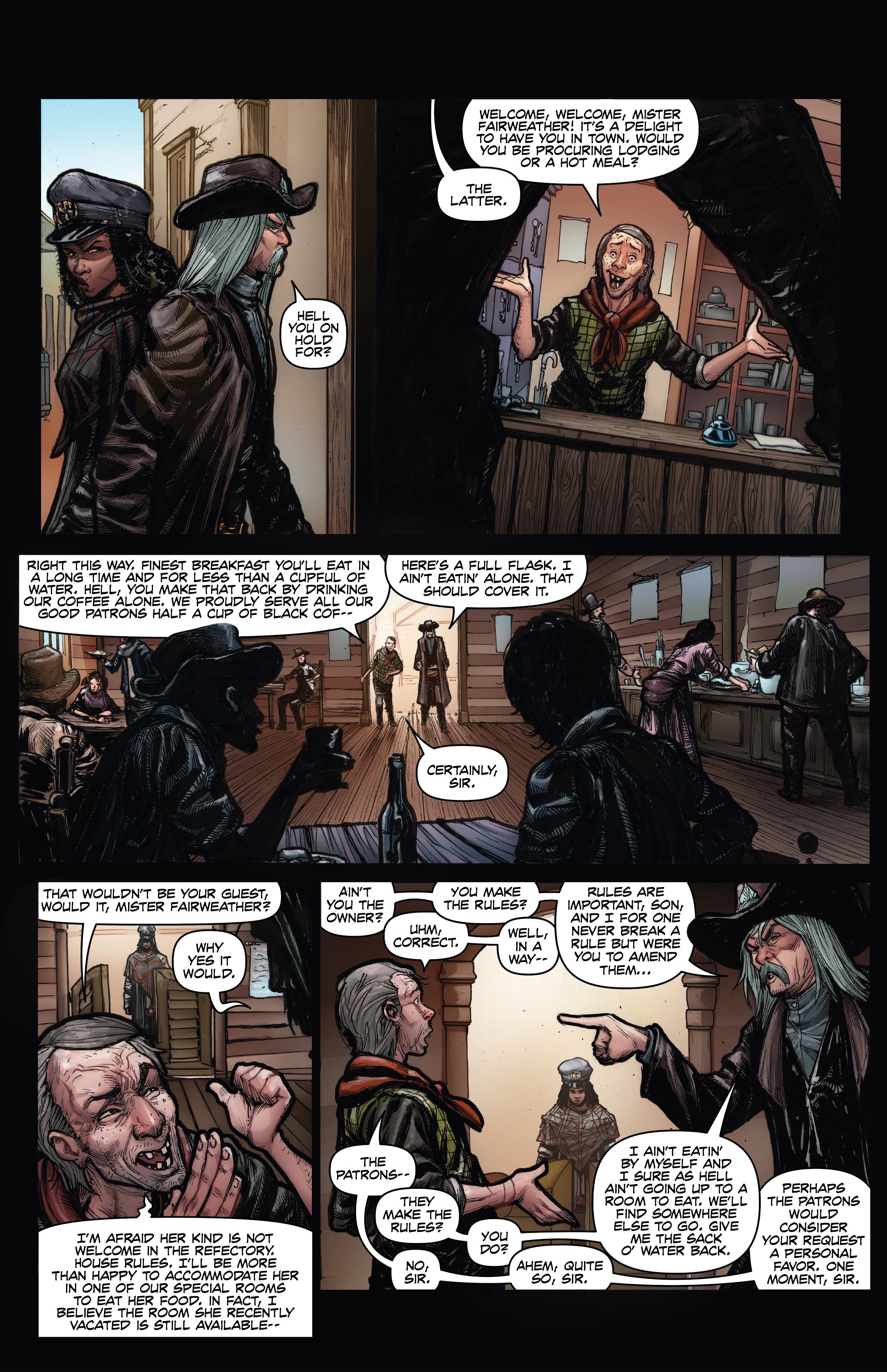Read online The Few and Cursed: Shadow Nation comic -  Issue # TPB - 25
