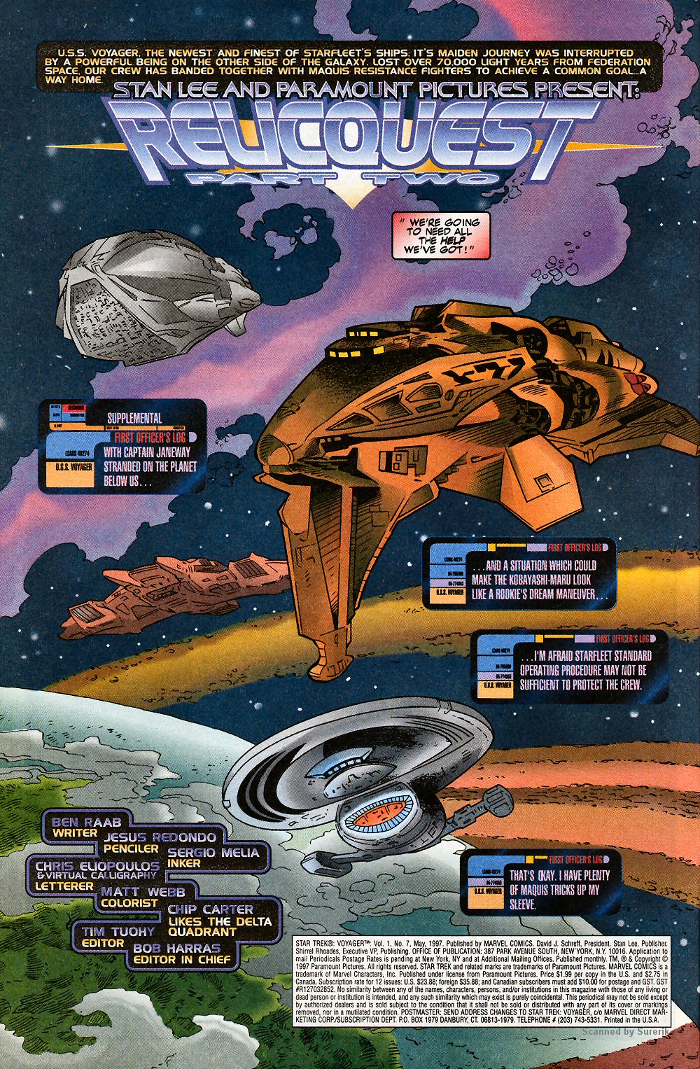 Read online Star Trek: Voyager comic -  Issue #7 - 5
