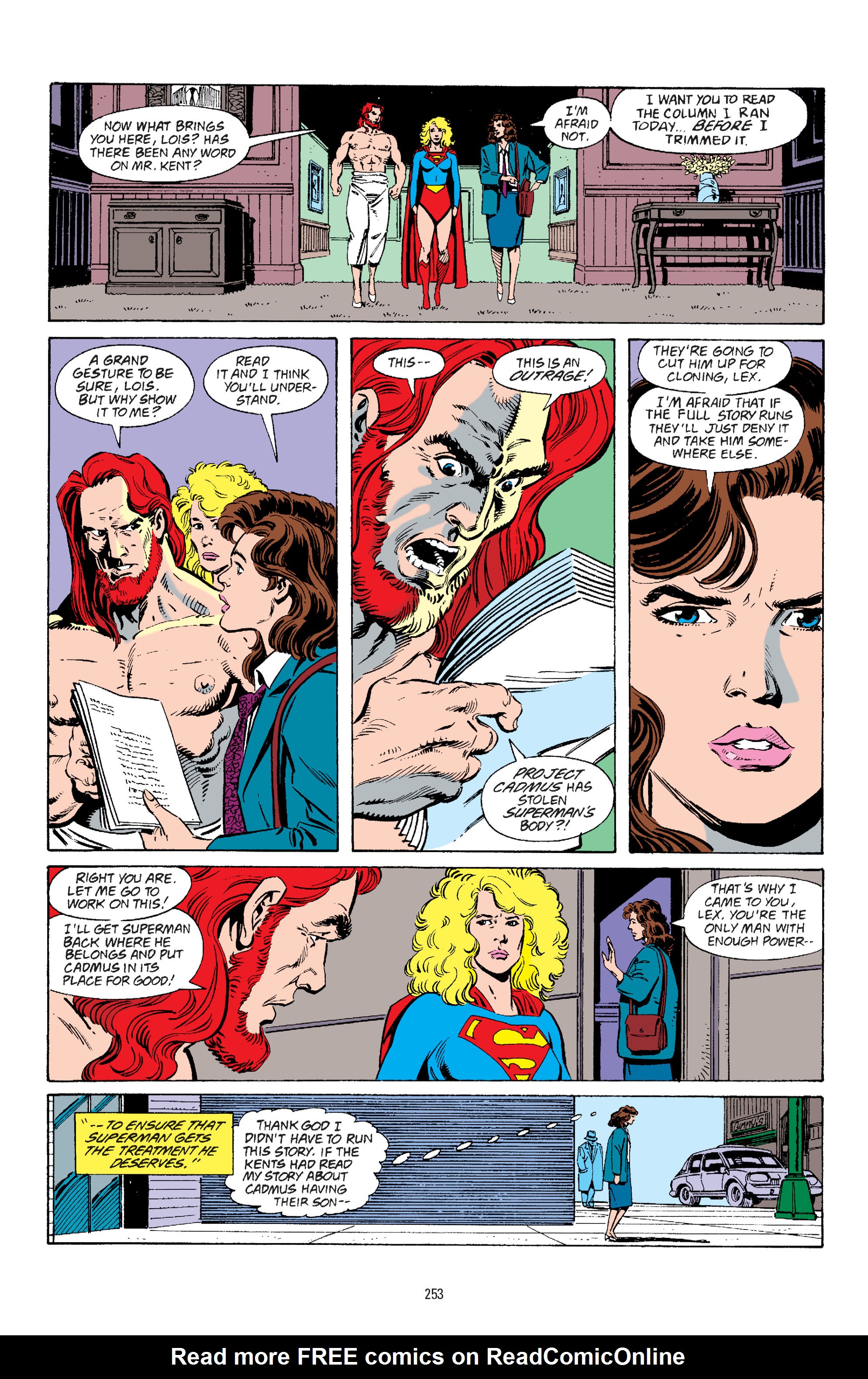 Read online Superman: The Death and Return of Superman Omnibus comic -  Issue # TPB (Part 5) - 36