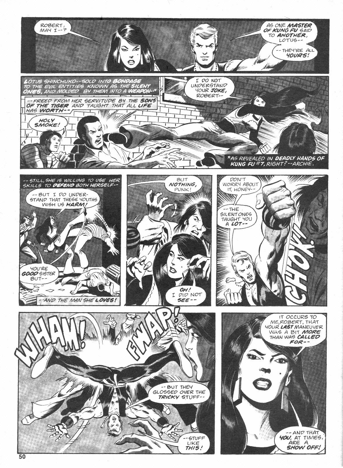 The Deadly Hands of Kung Fu Issue #13 #14 - English 50