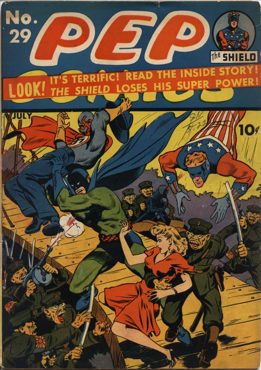 Read online Pep Comics comic -  Issue #29 - 1