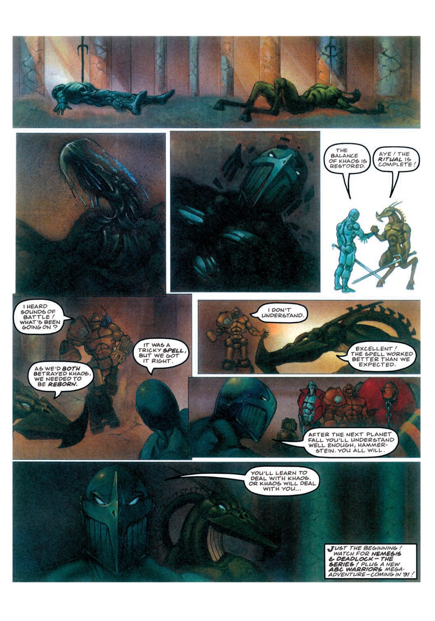 Read online The Complete Nemesis The Warlock comic -  Issue # TPB 3 - 212