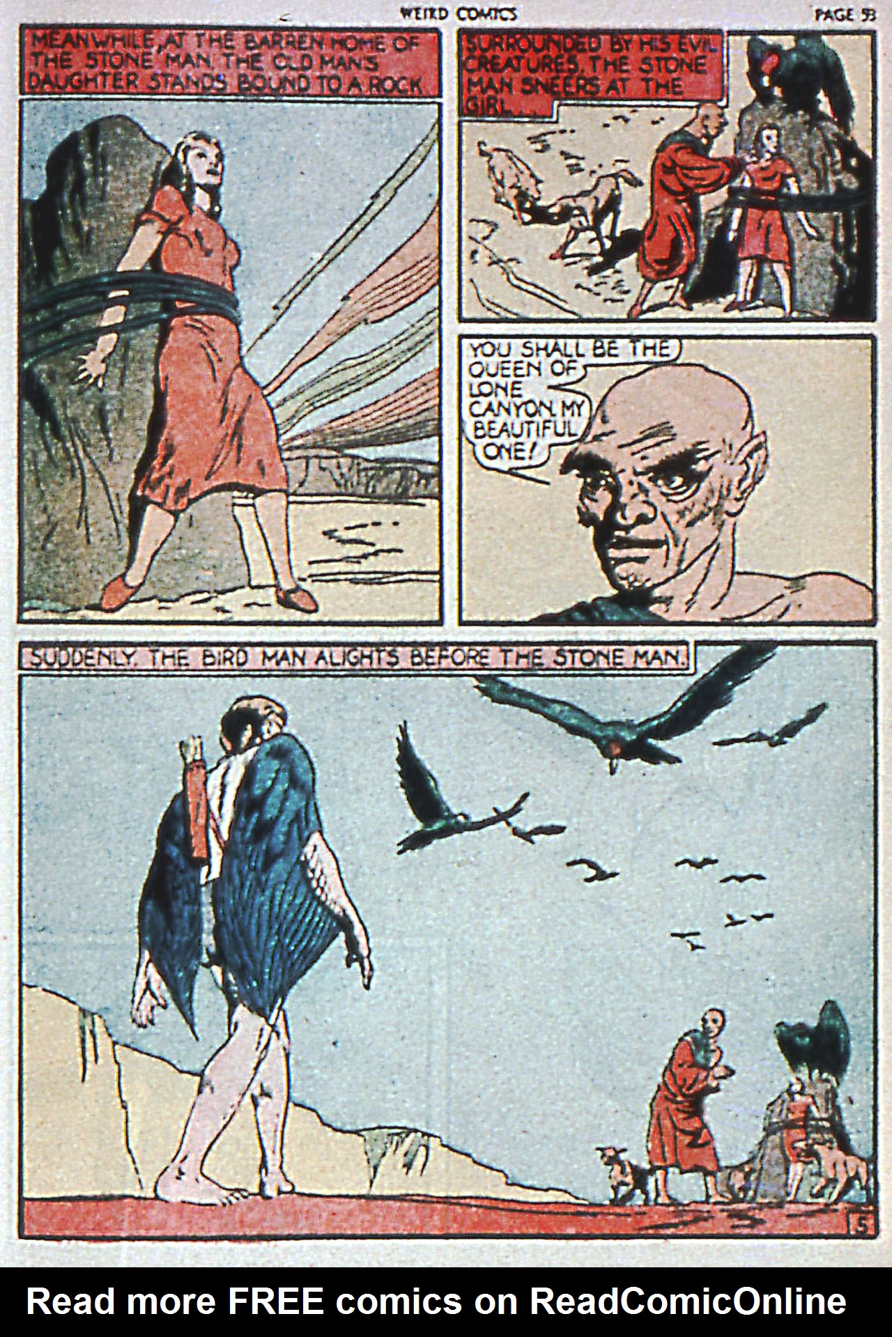 Read online Weird Comics comic -  Issue #1 - 53