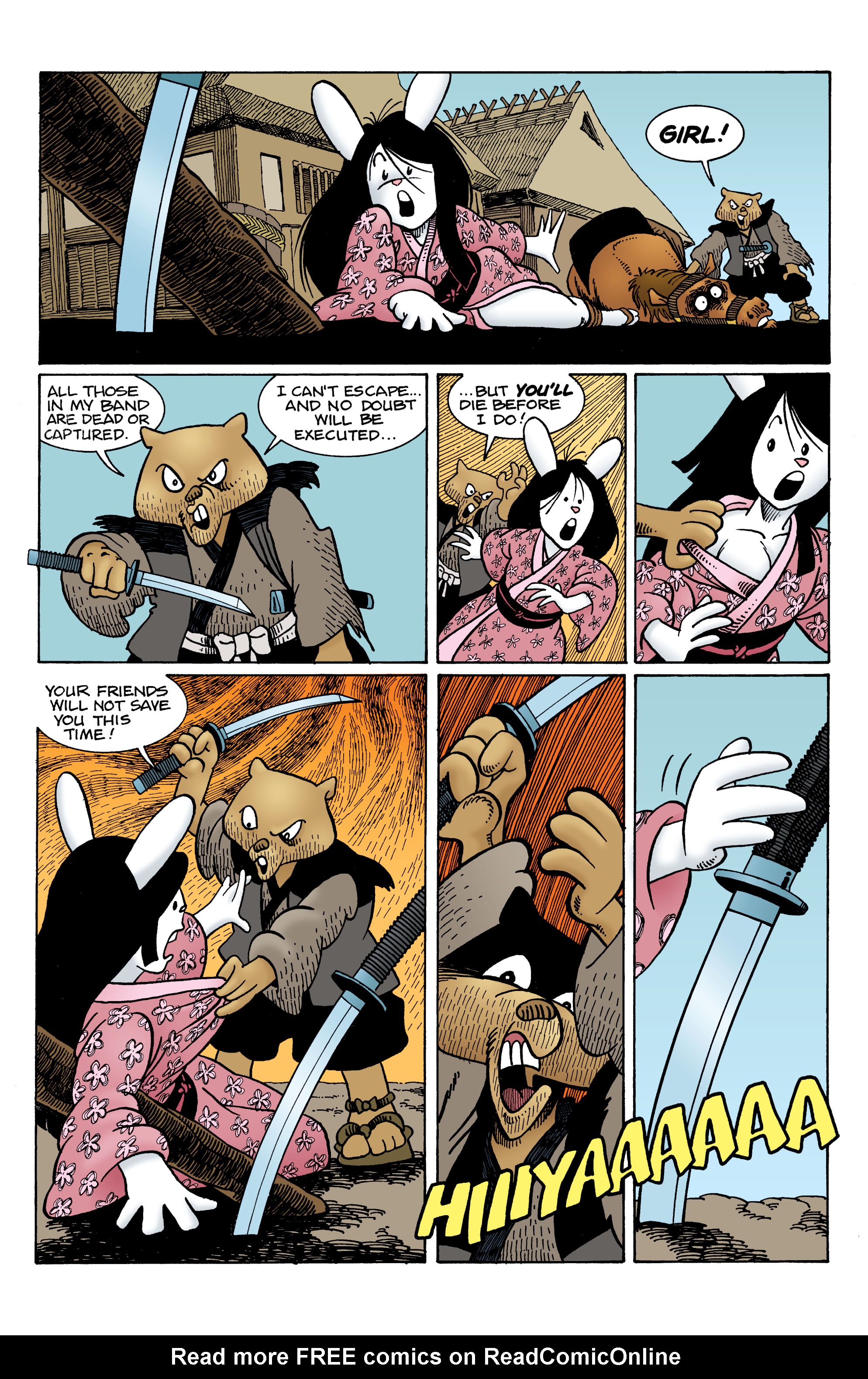 Read online Usagi Yojimbo Color Classics comic -  Issue #4 - 9